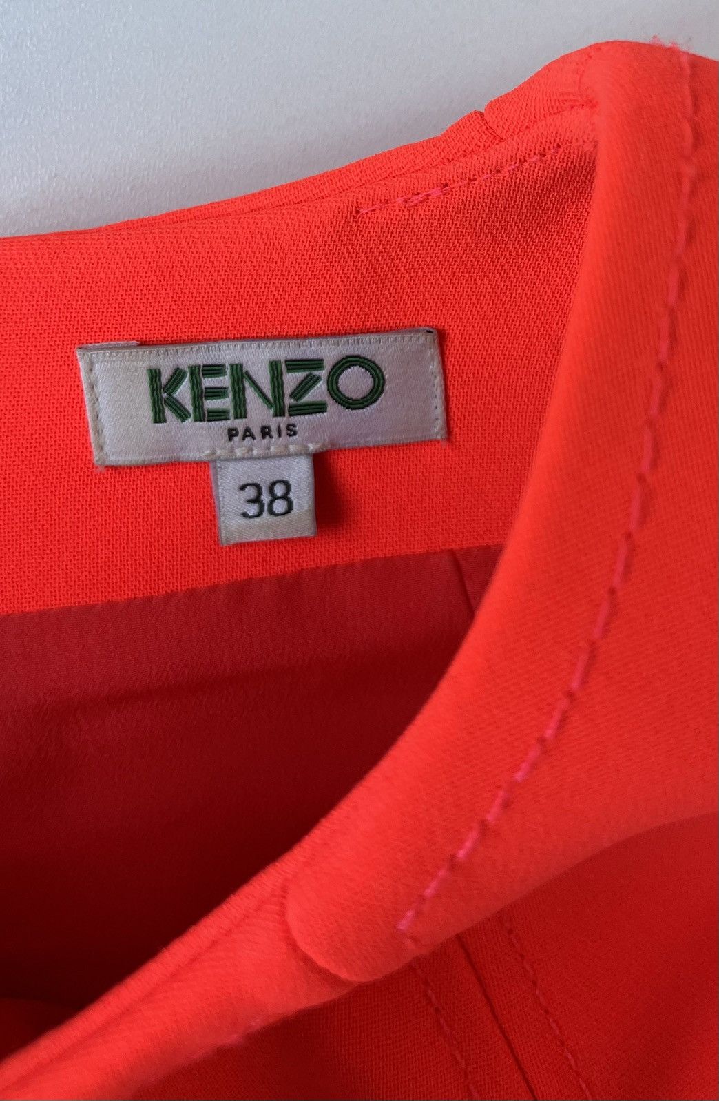 Kenzo Vintage Kenzo Archive 2014 Resort Neoprene Dress Size S / US 4 / IT 40 - 3 Thumbnail
