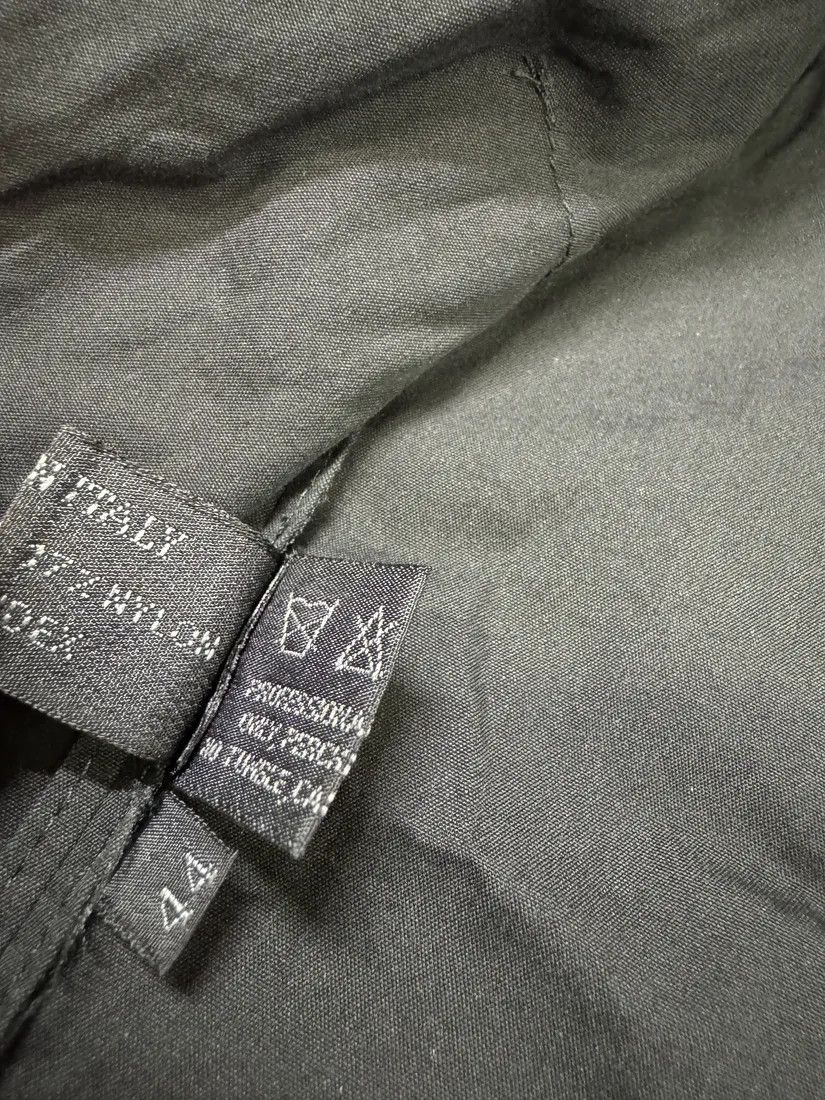 Designer × Prada × Vintage 2000s Prada Black Sleeveless Minimalist Shirt Size XS / US 0-2 / IT 36-38 - 5 Thumbnail