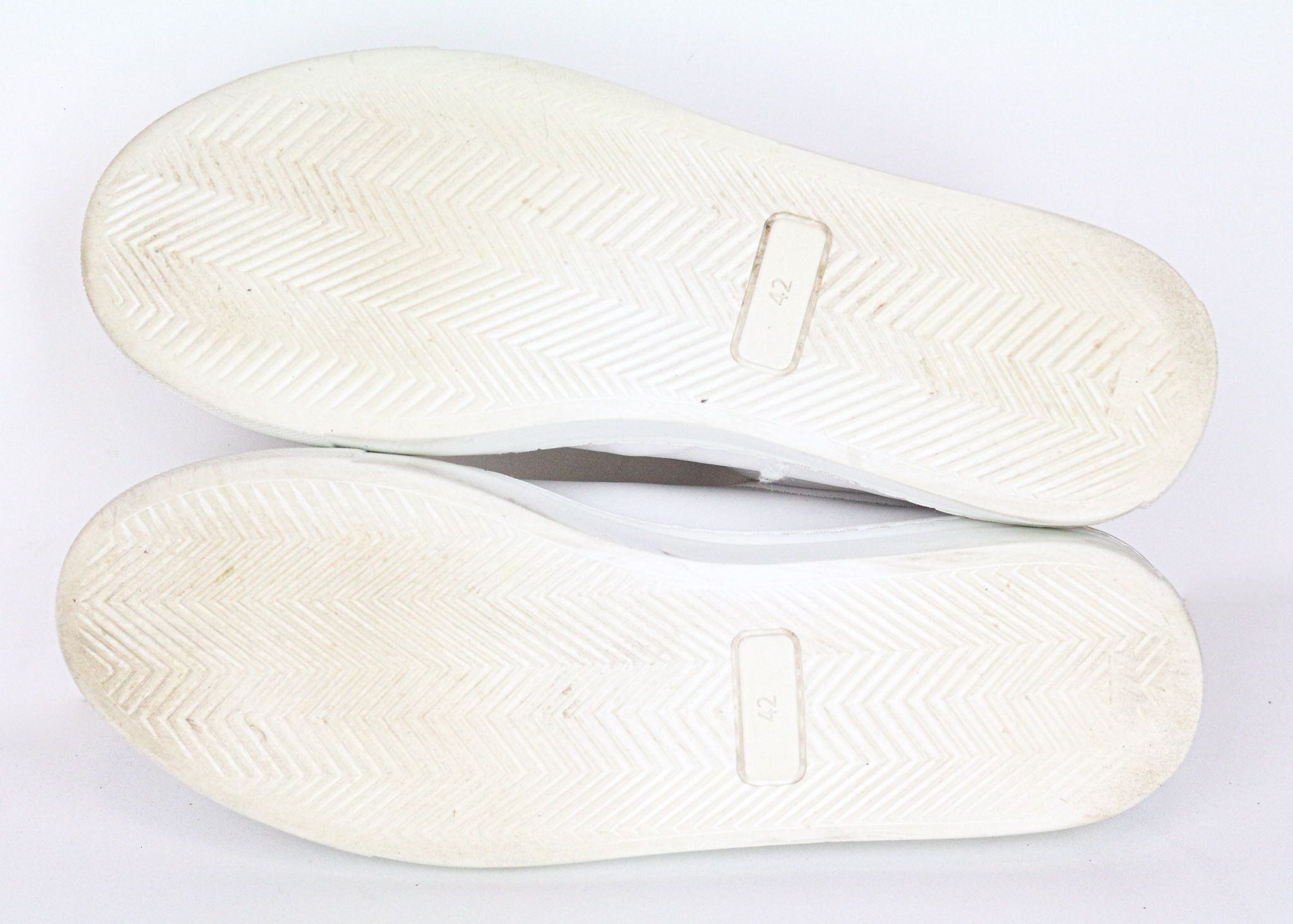 Suitsupply EU42 White Genuine Leather Low-Top Leisure 72908 Size US 9 / EU 42 - 7 Thumbnail