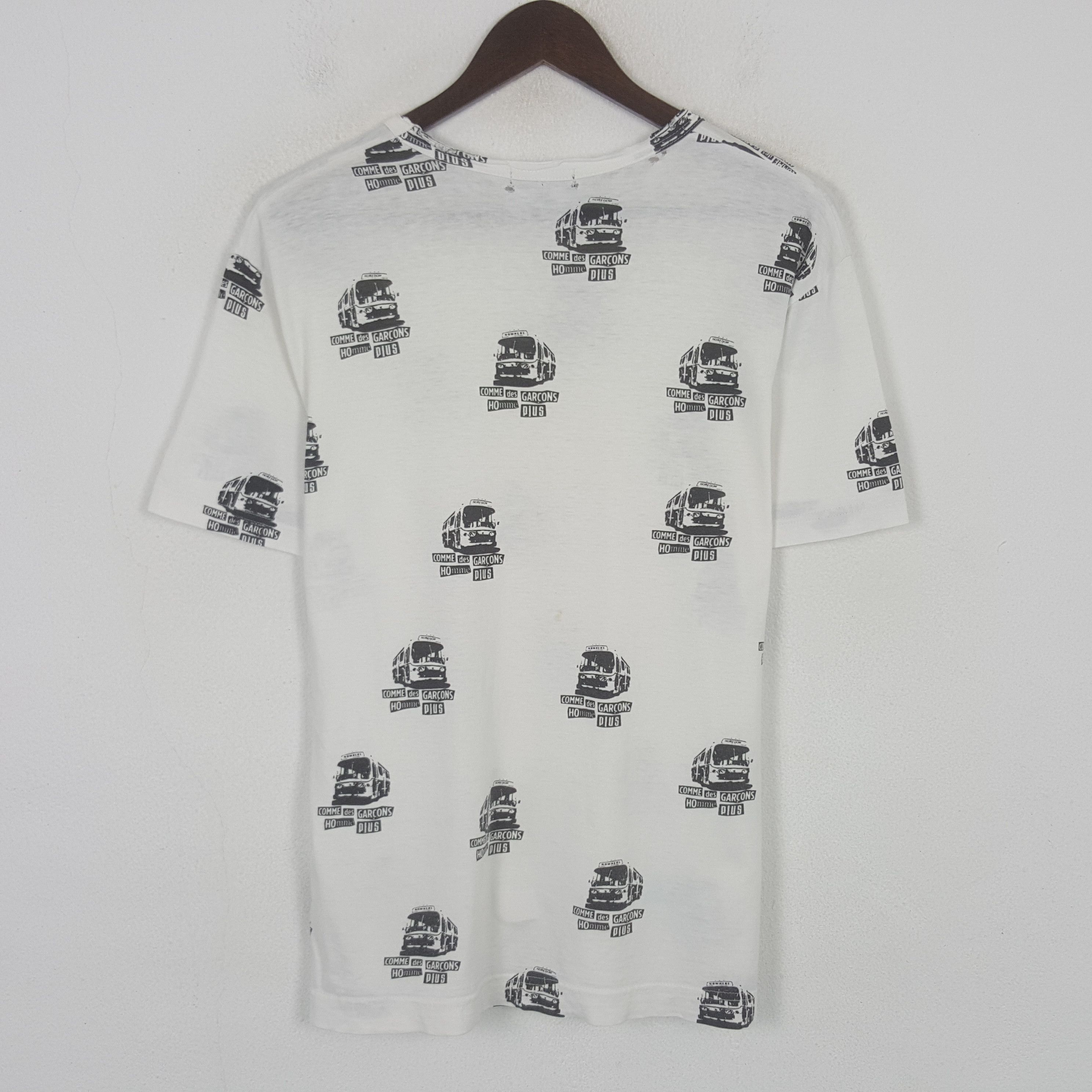 Comme des Garcons Vintage Comme des Garcons Monogram Tshirt Size US M / EU 48-50 / 2 - 3 Thumbnail