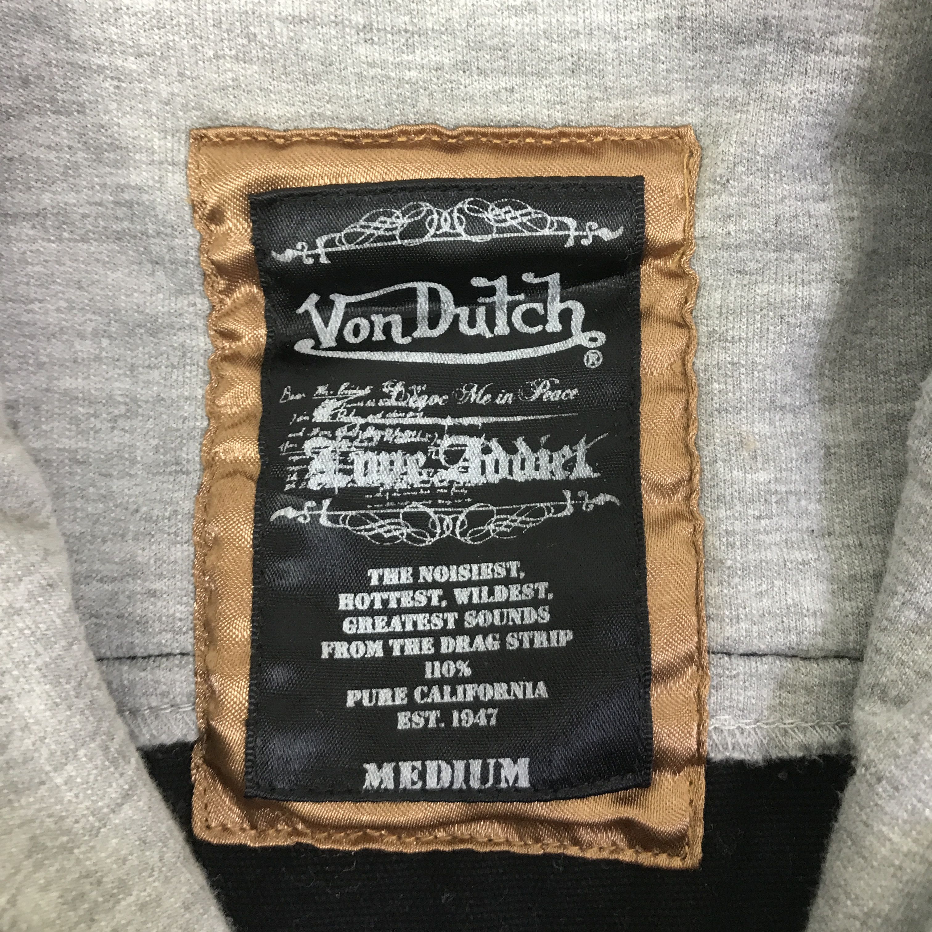 Von Dutch VON DUTCH BLACK JACKET K126B12 Size US M / EU 48-50 / 2 - 9 Thumbnail