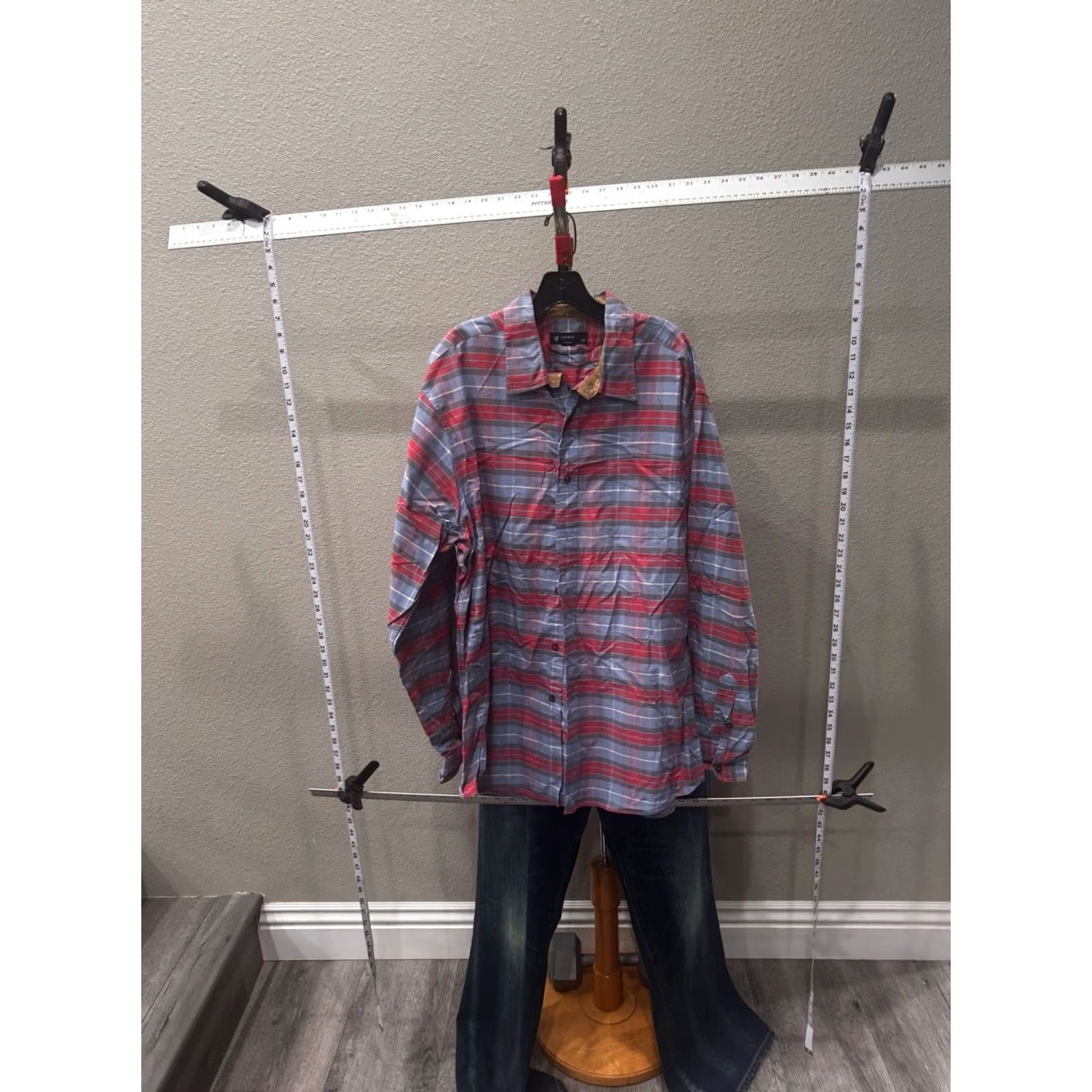 Cremieux Daniel Cremieux Plaid LONG SLEEVE SHIRT XL Men Size US XL / EU 56 / 4 - 3 Thumbnail
