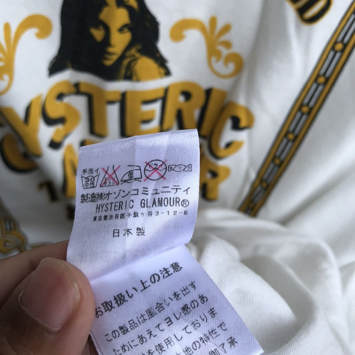 Hysteric Glamour × Japanese Brand HYSTERIC GLAMOUR woman naked photo tee Size US M / EU 48-50 / 2 - 5 Thumbnail