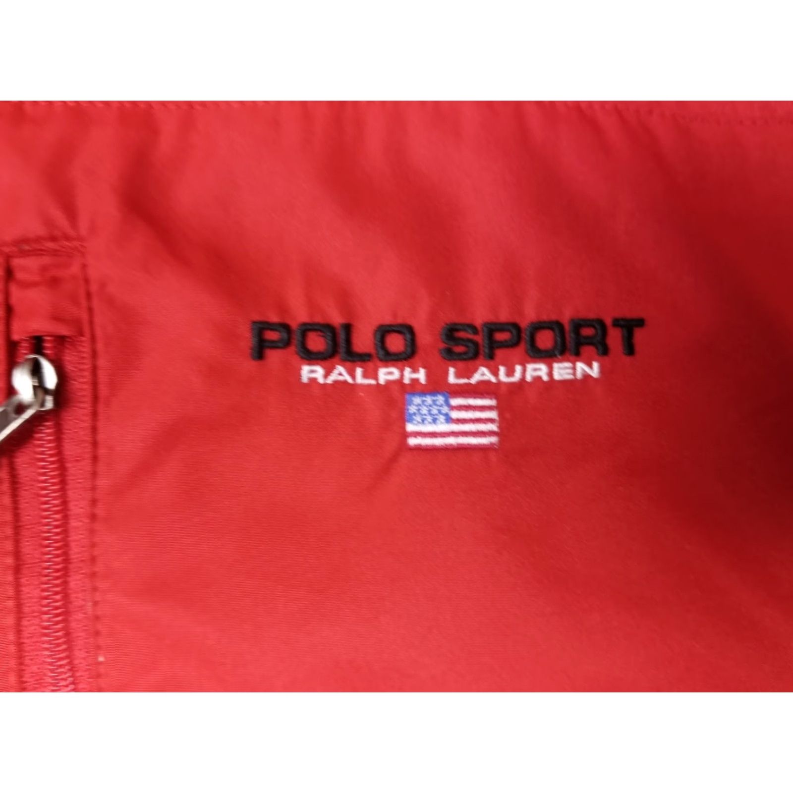 Ralph Lauren VINTAGE Ralph Lauren Polo Sport Windbreaker Jacket SZ XXLARGE RED NylON Hooded Lined Men XXL Size US XXL / EU 58 / 5 - 3 Thumbnail