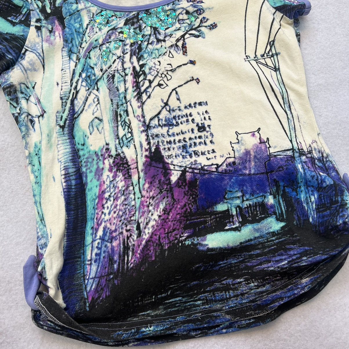 Custo Barcelona Custo Barcelona Printed Top Size M / US 6-8 / IT 42-44 - 3 Thumbnail