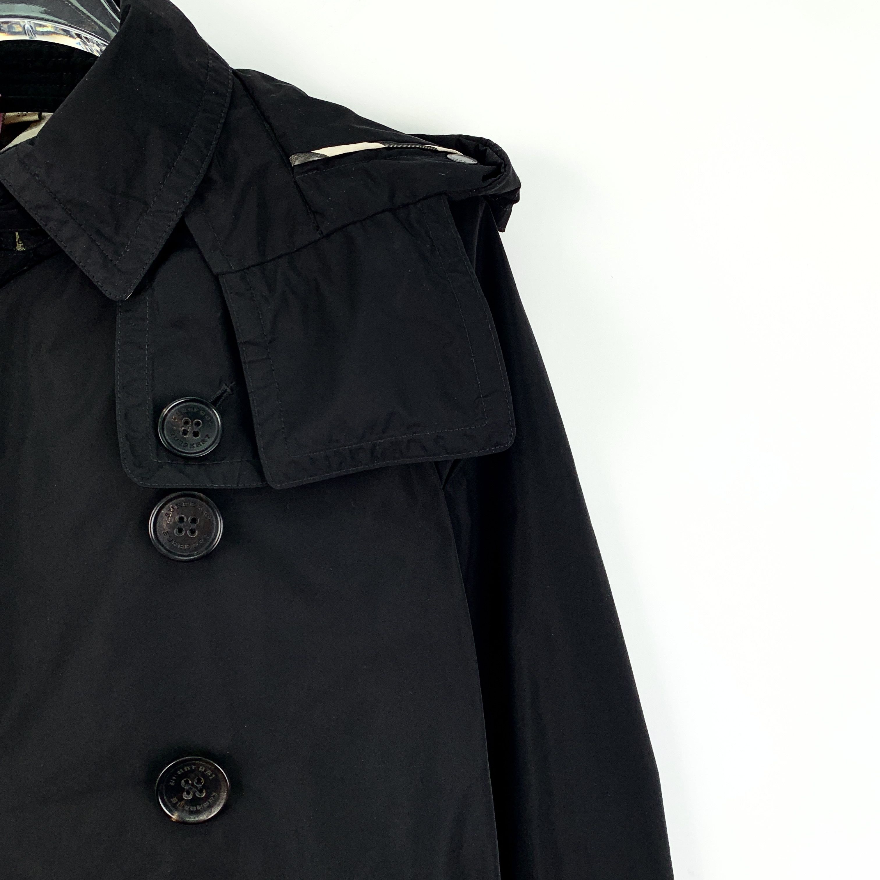 Burberry Burberry Hooded Trench Coat Belted (Size S) Size S / US 4 / IT 40 - 7 Thumbnail