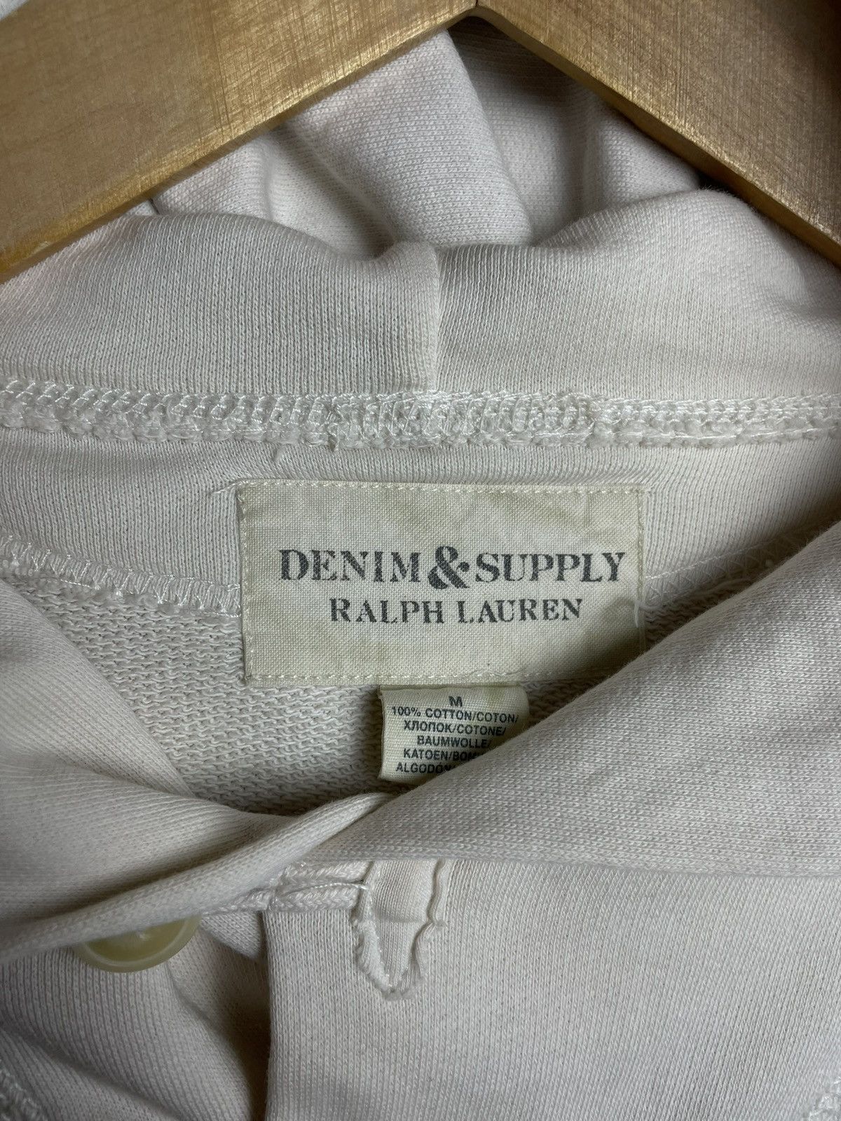 Denim & Supply Ralph Lauren × Polo Ralph Lauren × Vintage Denim Supply Ralph Lauren Hoodie Mens USA Y2K 90s Size US M / EU 48-50 / 2 - 4 Thumbnail