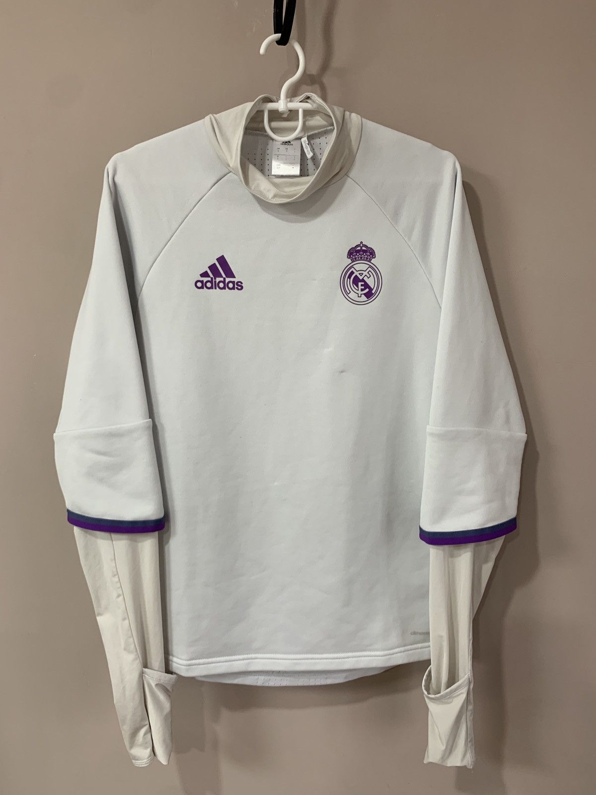 Adidas Real Madrid Sweatshirt Football Adidas Soccer Small Size US S / EU 44-46 / 1 - 1 Thumbnail