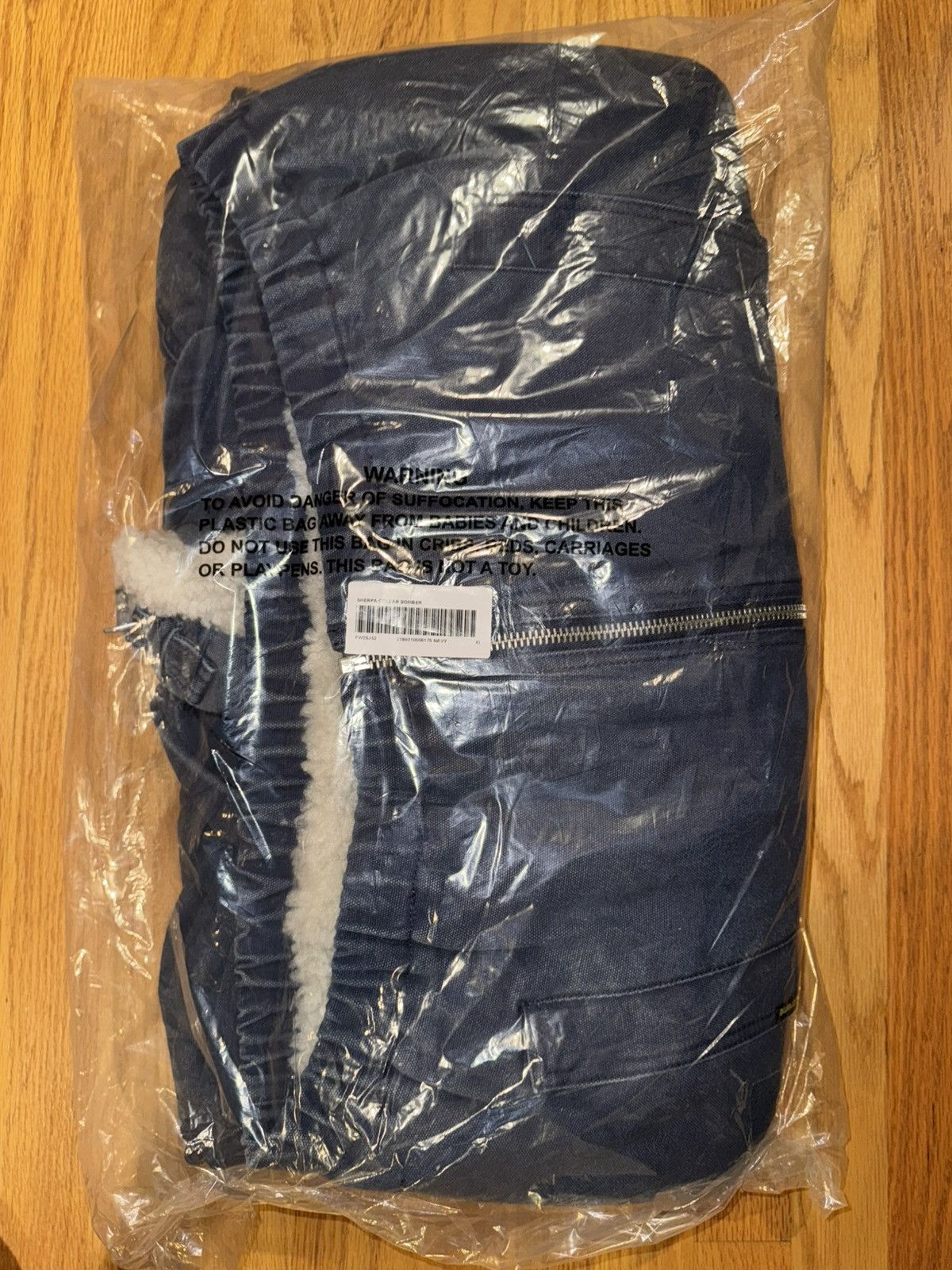 Supreme Supreme Faux Shearling Lined Bomber Jacket Size US XL / EU 56 / 4 - 6 Thumbnail