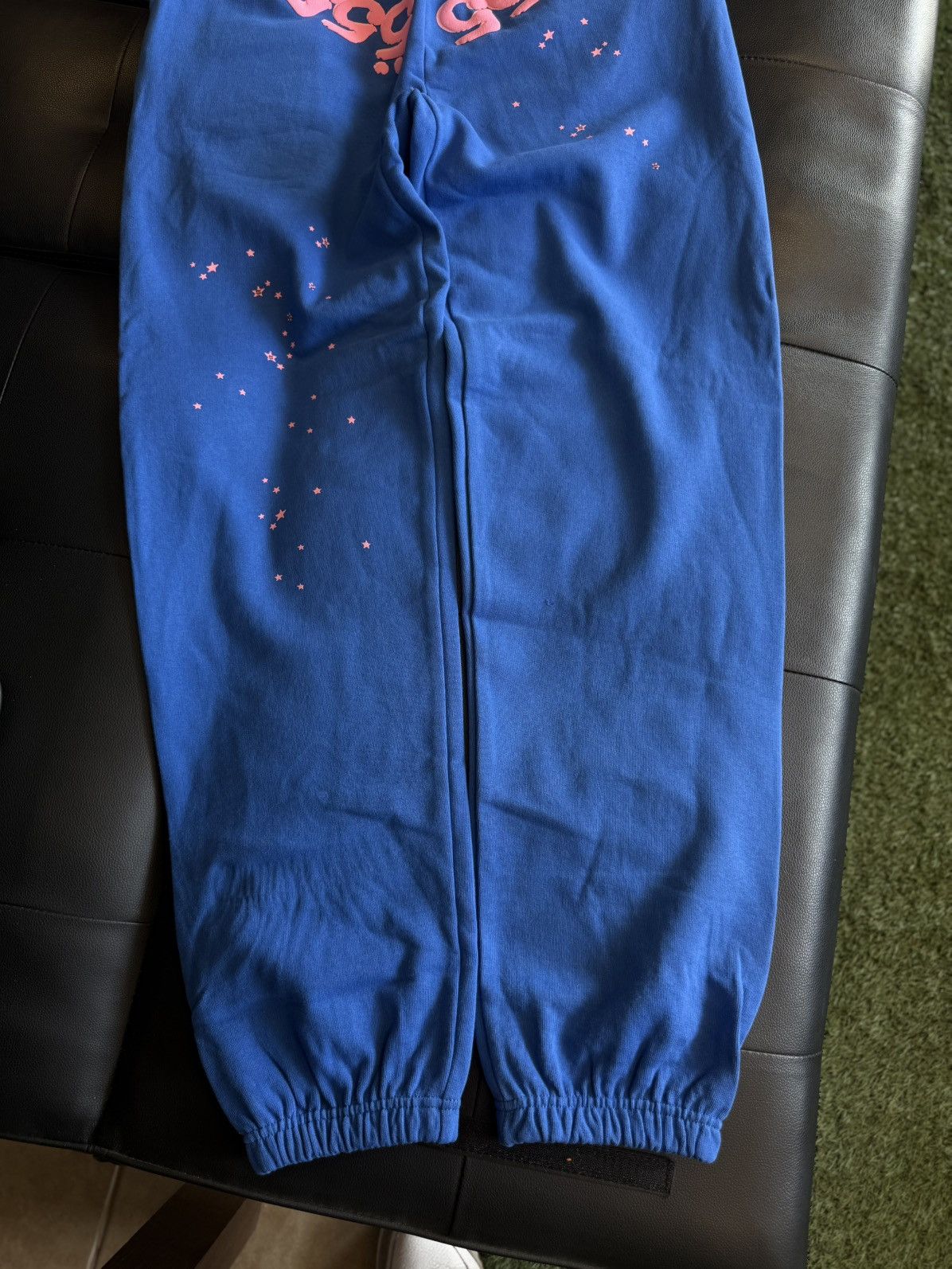 Sp5der Sp5der Worldwide Pink Blue Sweatpants Size L (NEW) Size US 33 - 2 Thumbnail