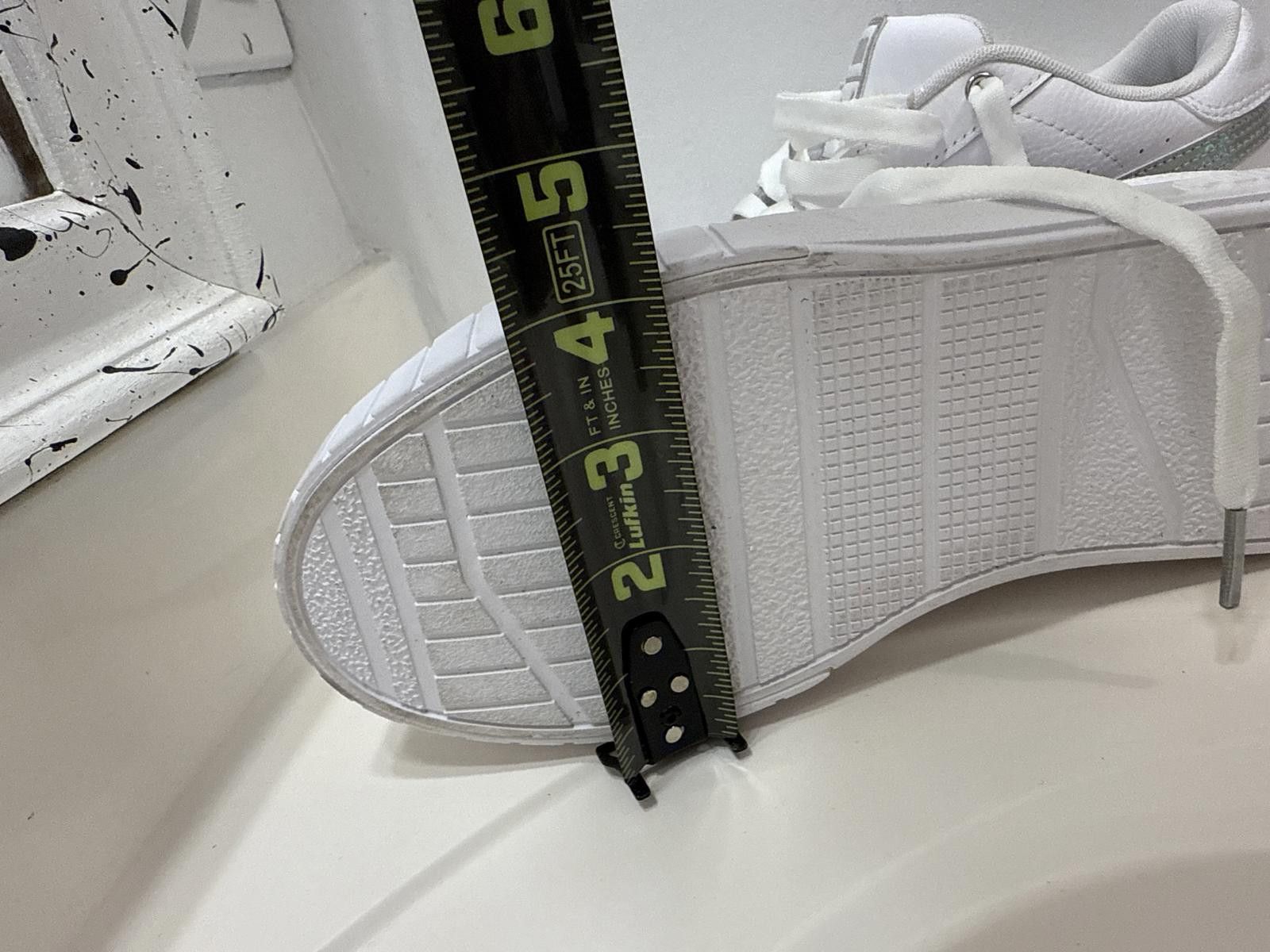 Puma Puma Women's White Sneakers with Holographic Detail Size US 7.5 / IT 37.5 - 7 Thumbnail