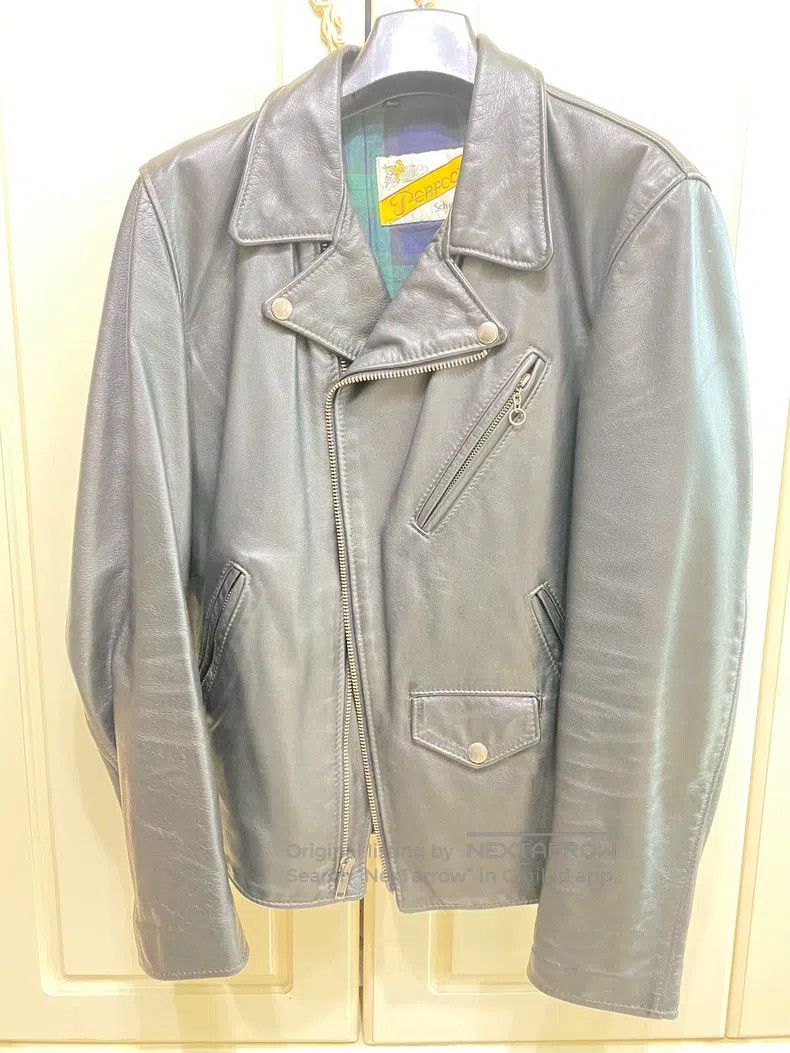 Schott Schott Co-branded locomotive leather jacket Size US S / EU 44-46 / 1 - 1 Thumbnail