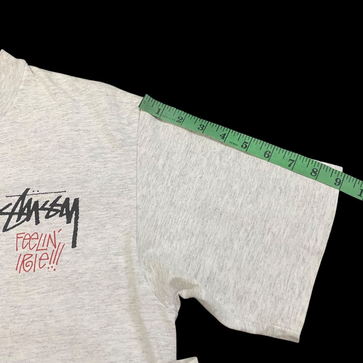 Stussy × Vintage Vintage 90s Stussy Rasta L Size Grey Colour Single Stitch Size US L / EU 52-54 / 3 - 15 Thumbnail