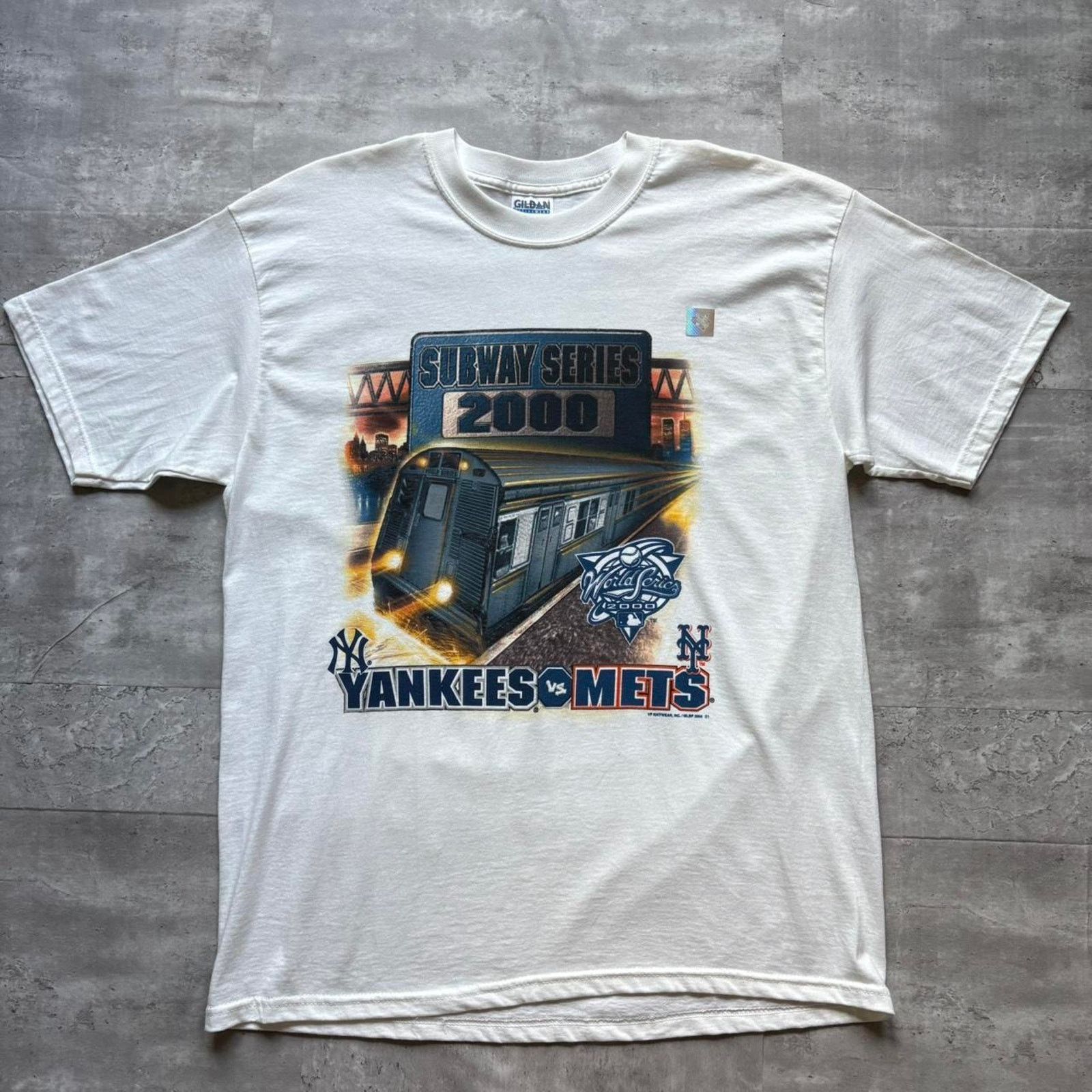 MLB Vintage 2000s new york yankees Size US XL / EU 56 / 4 - 1 Thumbnail
