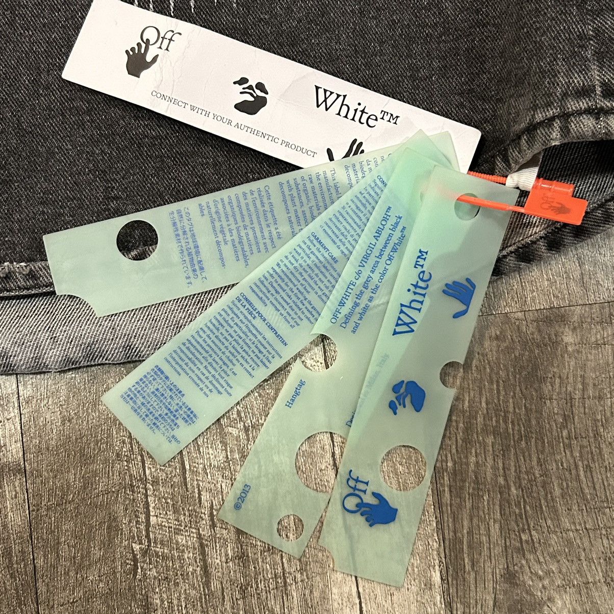 Off-White Chainstitch Denim Overshirt SZ L Size US L / EU 52-54 / 3 - 16 Thumbnail