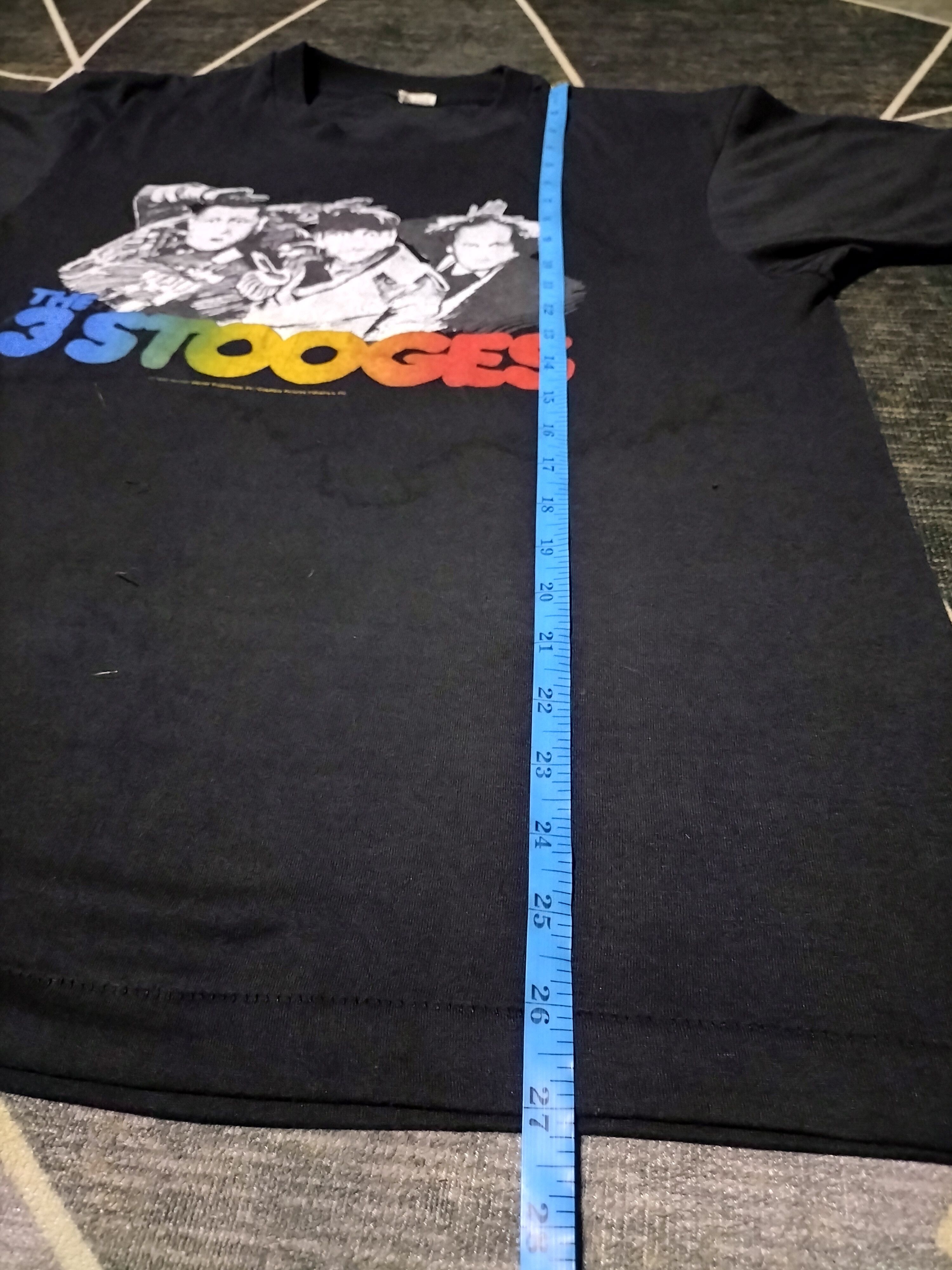 Band Tees × Vintage Vintage 80s The 3 Stooges 1988 fashion Kurt Cobain movies Size US L / EU 52-54 / 3 - 8 Thumbnail