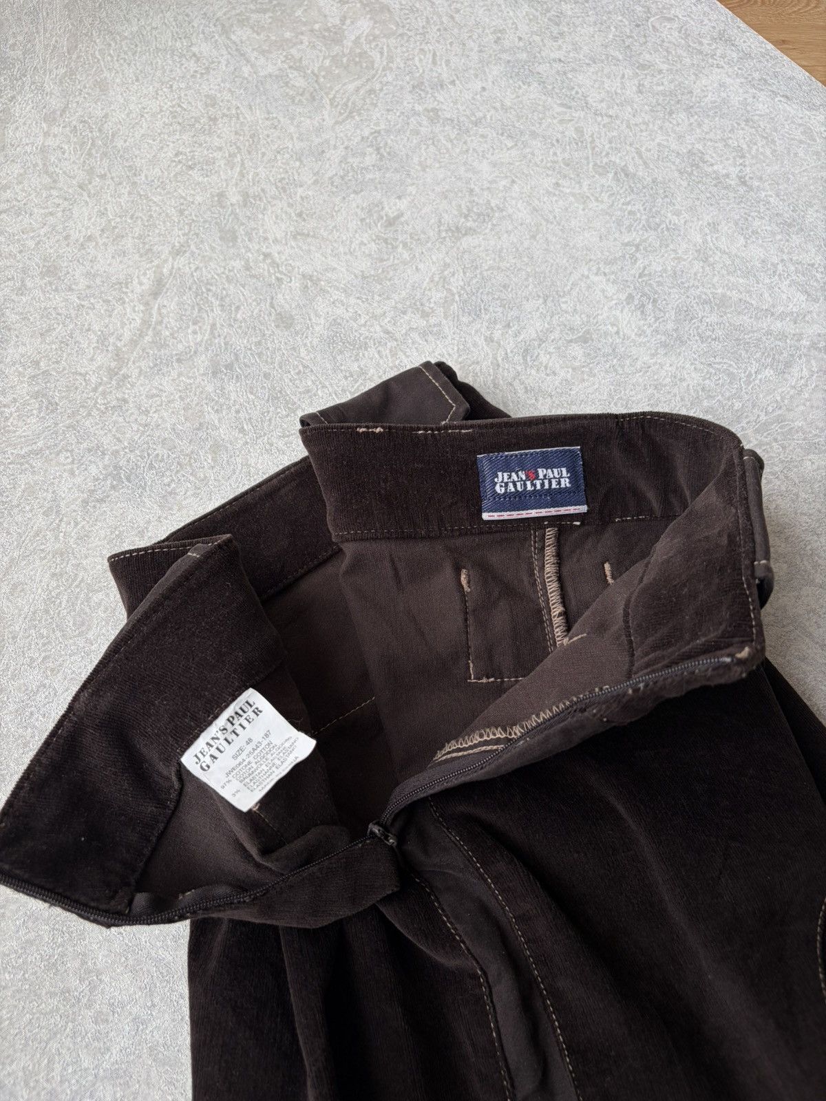 JPG Jean's Paul Gaultier Archive Corduroy Pencil Skirt