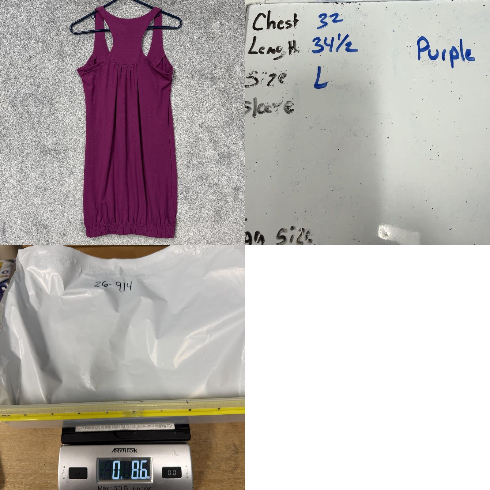 Vintage Belle Du Jour Dress L Racerback Bubble Hem Tank Casual Summer Boho Indie Sleaze Size L / US 10 / IT 46 - 8 Thumbnail