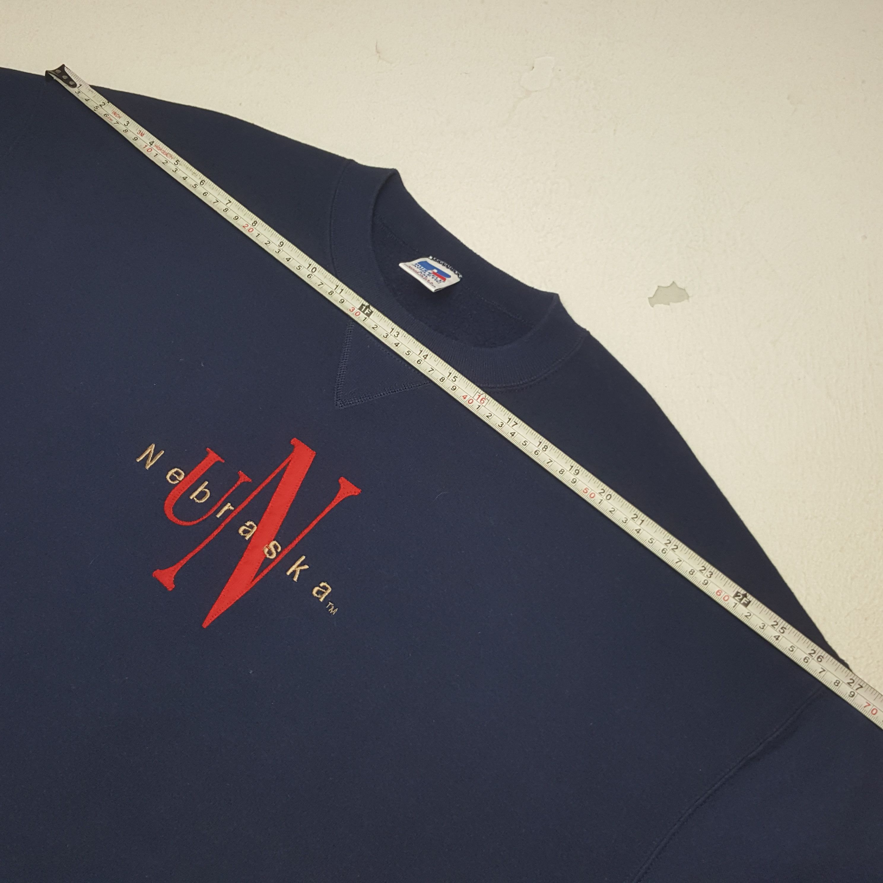 Russell Athletic × Vintage Vintage Nebraska Sweatshirt Size US L / EU 52-54 / 3 - 5 Thumbnail