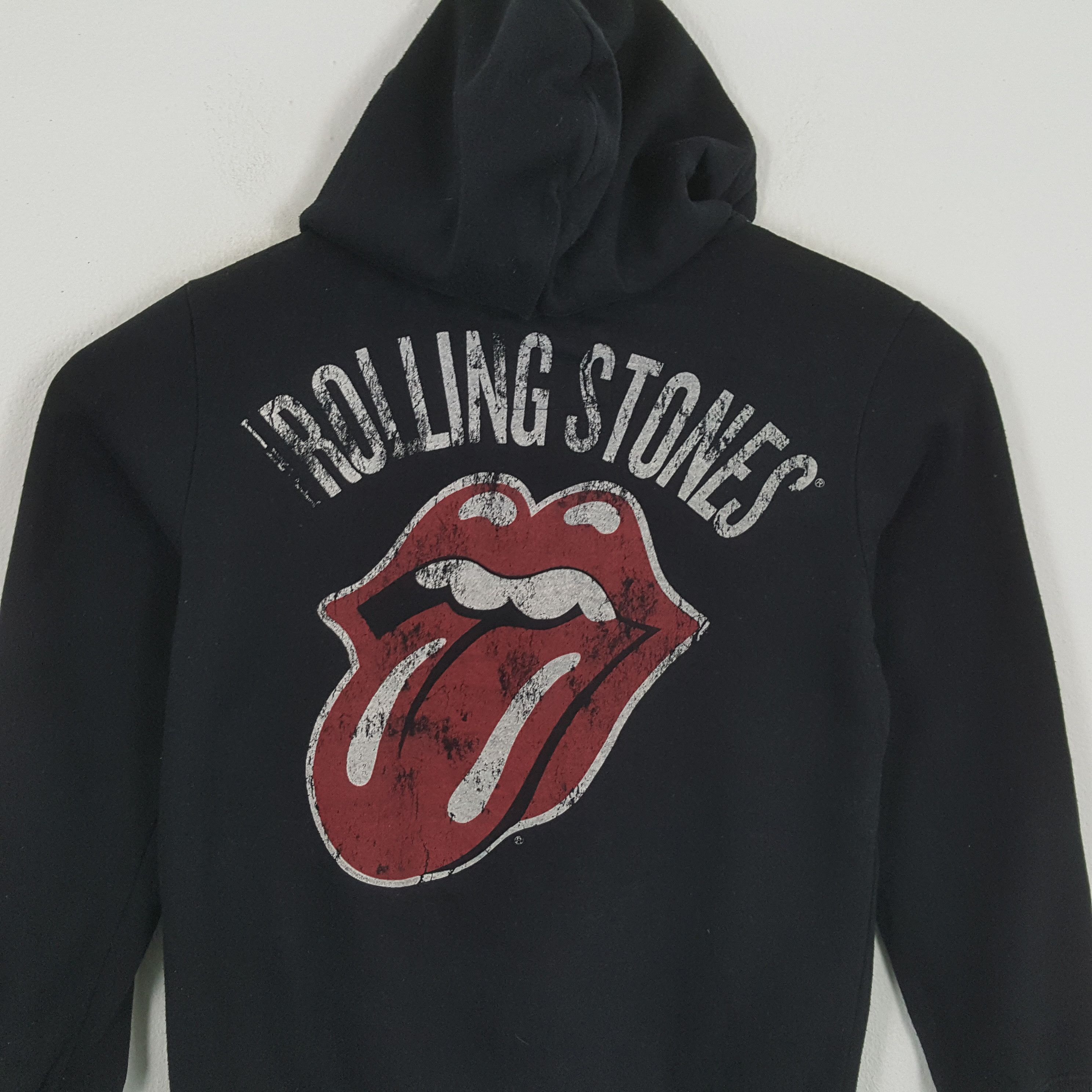 Band Tees × The Rolling Stones × Vintage Vintage THE ROLLING STONE American Rock Band Hoodies Size US S / EU 44-46 / 1 - 2 Thumbnail