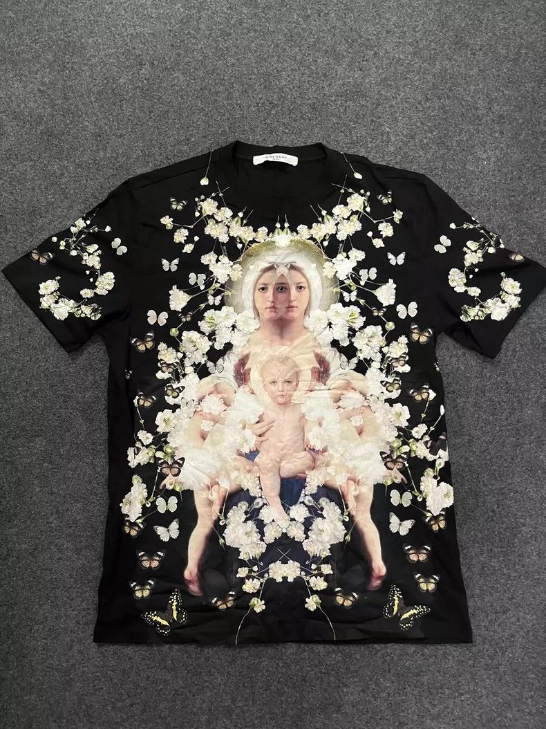 Givenchy Givenchy Virgin Mary All-star T-shirt, Size M (Runs Large) Size US M / EU 48-50 / 2 - 1 Thumbnail