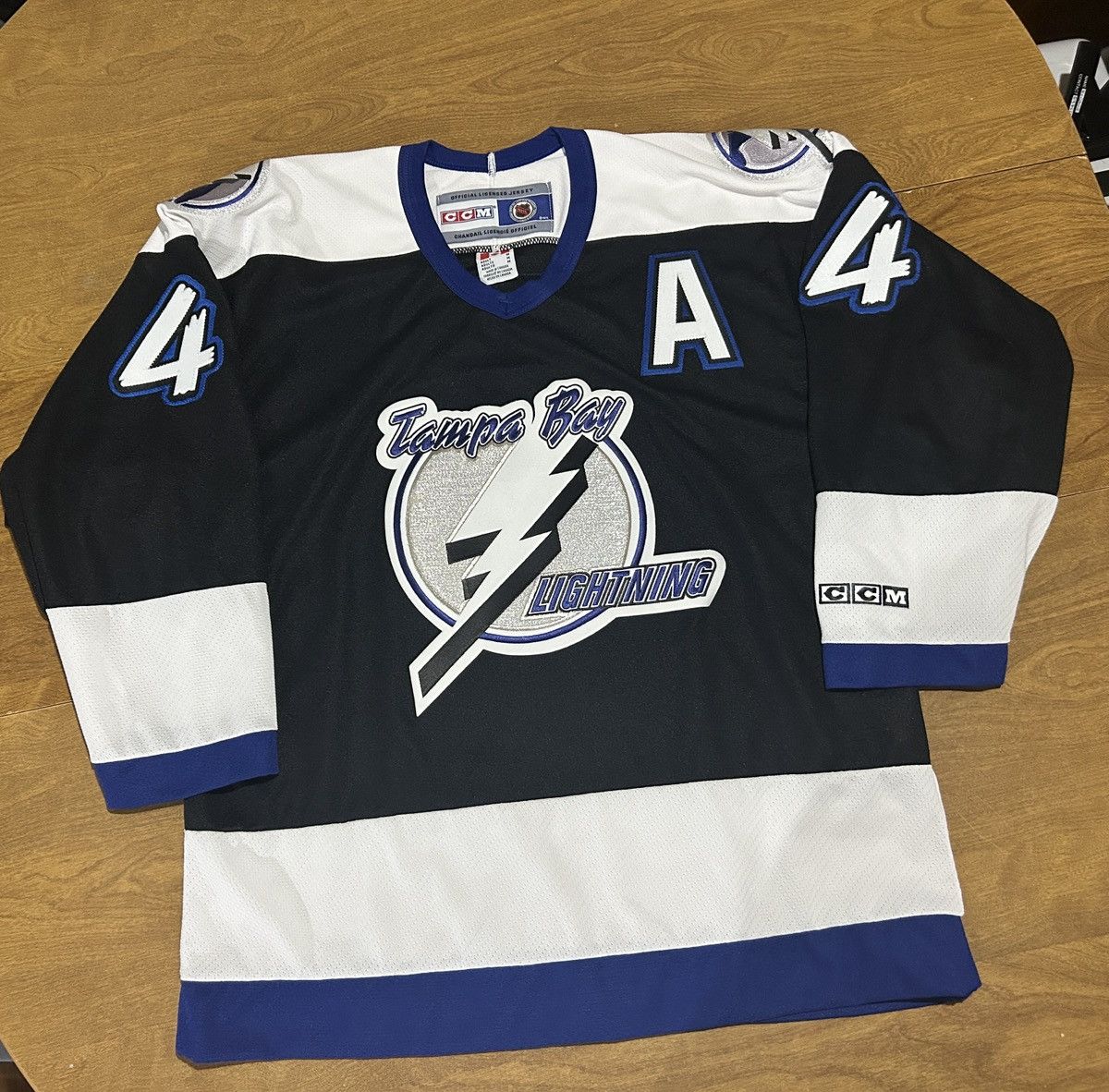 Ccm Vintage Tampa Bay Lightning Vincent Lecavalier NHL Jersey Size US M / EU 48-50 / 2 - 1 Thumbnail