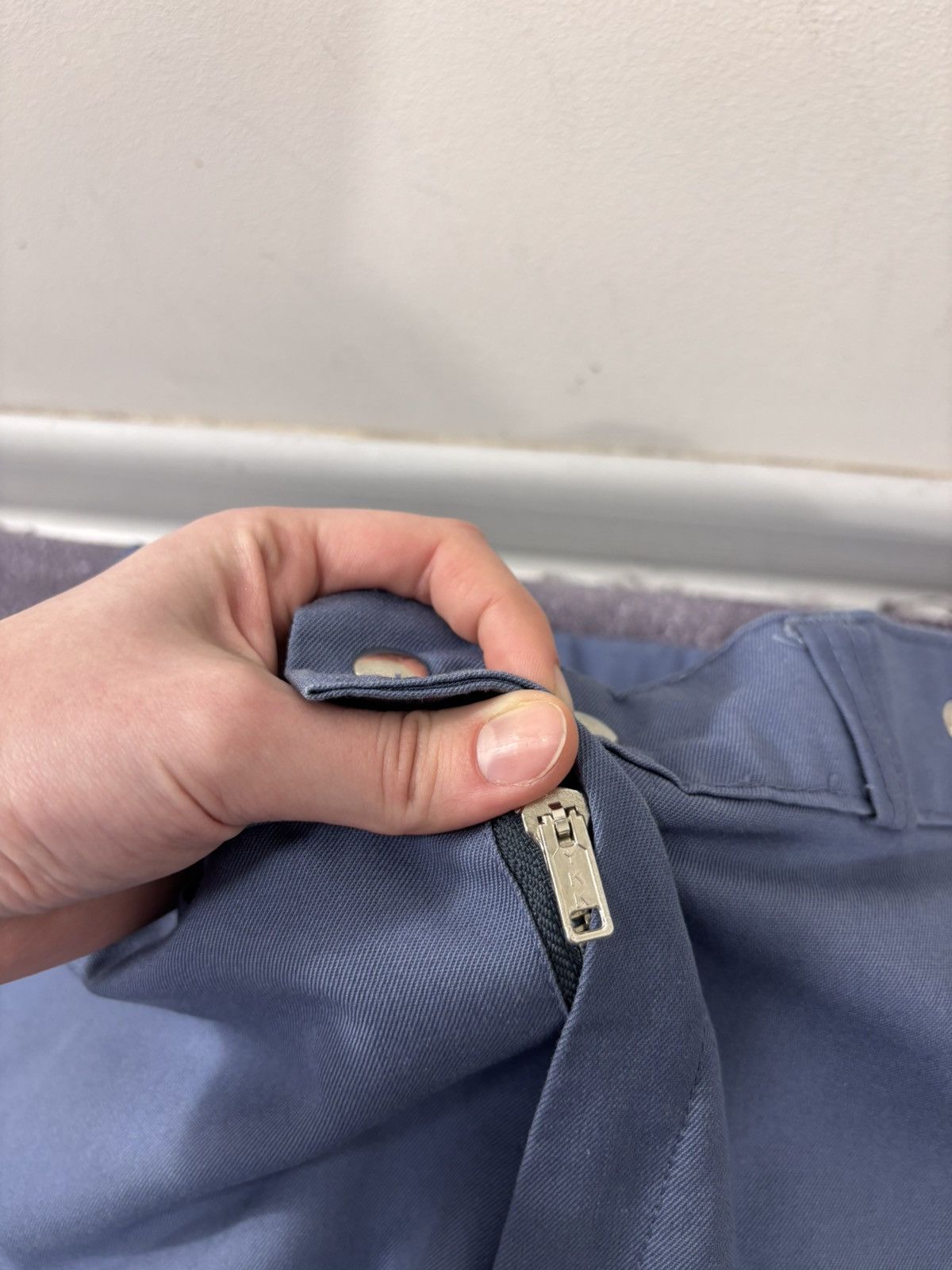 Other Vintage Lutteurs German/French Workwear Blue Utility Pants Size US 34 / EU 50 - 11 Thumbnail