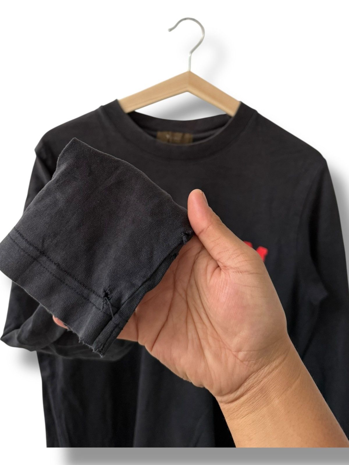 Y's VTG Ys FOR MEN JAPANESE BRAND DISTRESSED LONG SLEEVES SHIRT Size US M / EU 48-50 / 2 - 6 Thumbnail