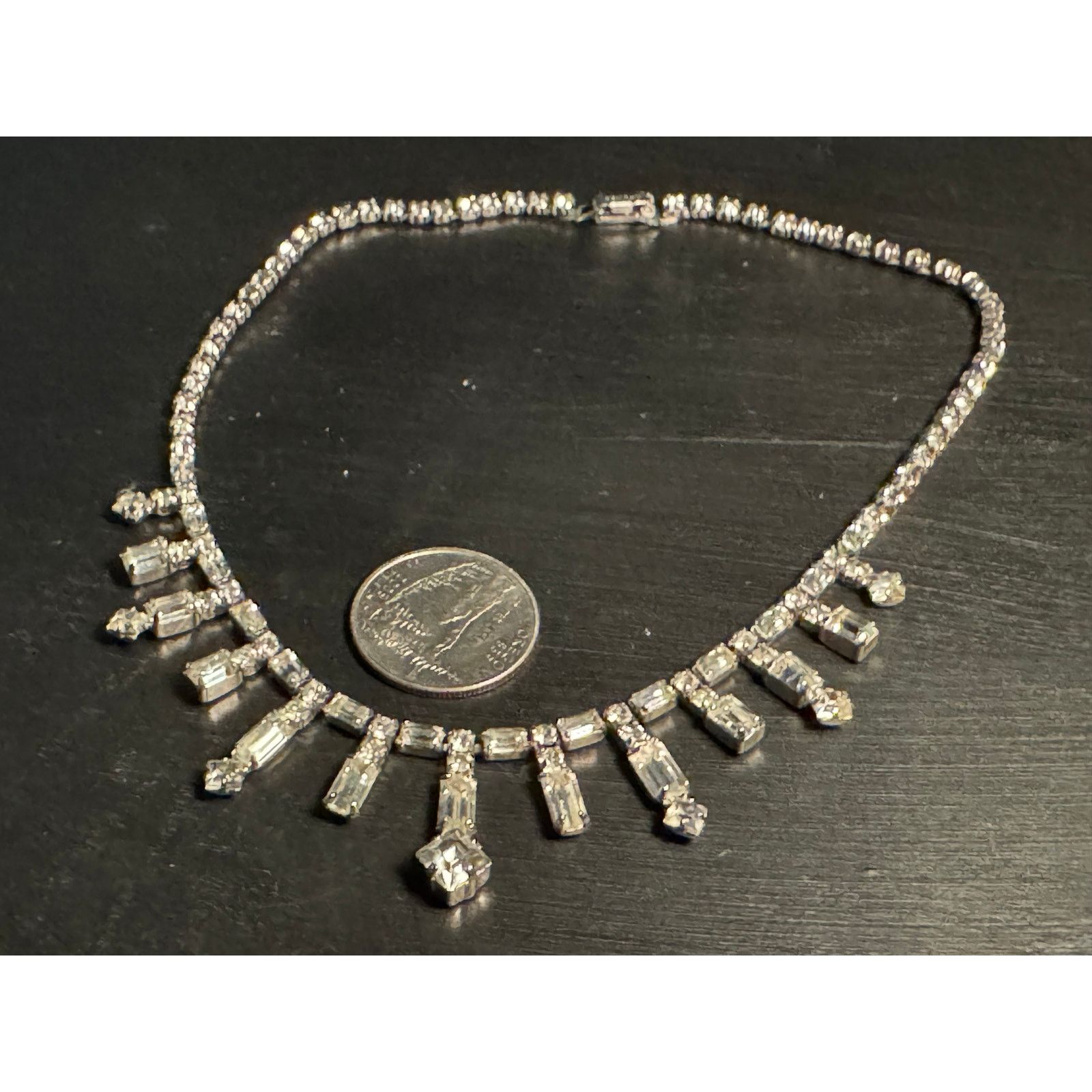 Other Vintage Kramer Rhinestone Choker Size ONE SIZE - 4 Thumbnail