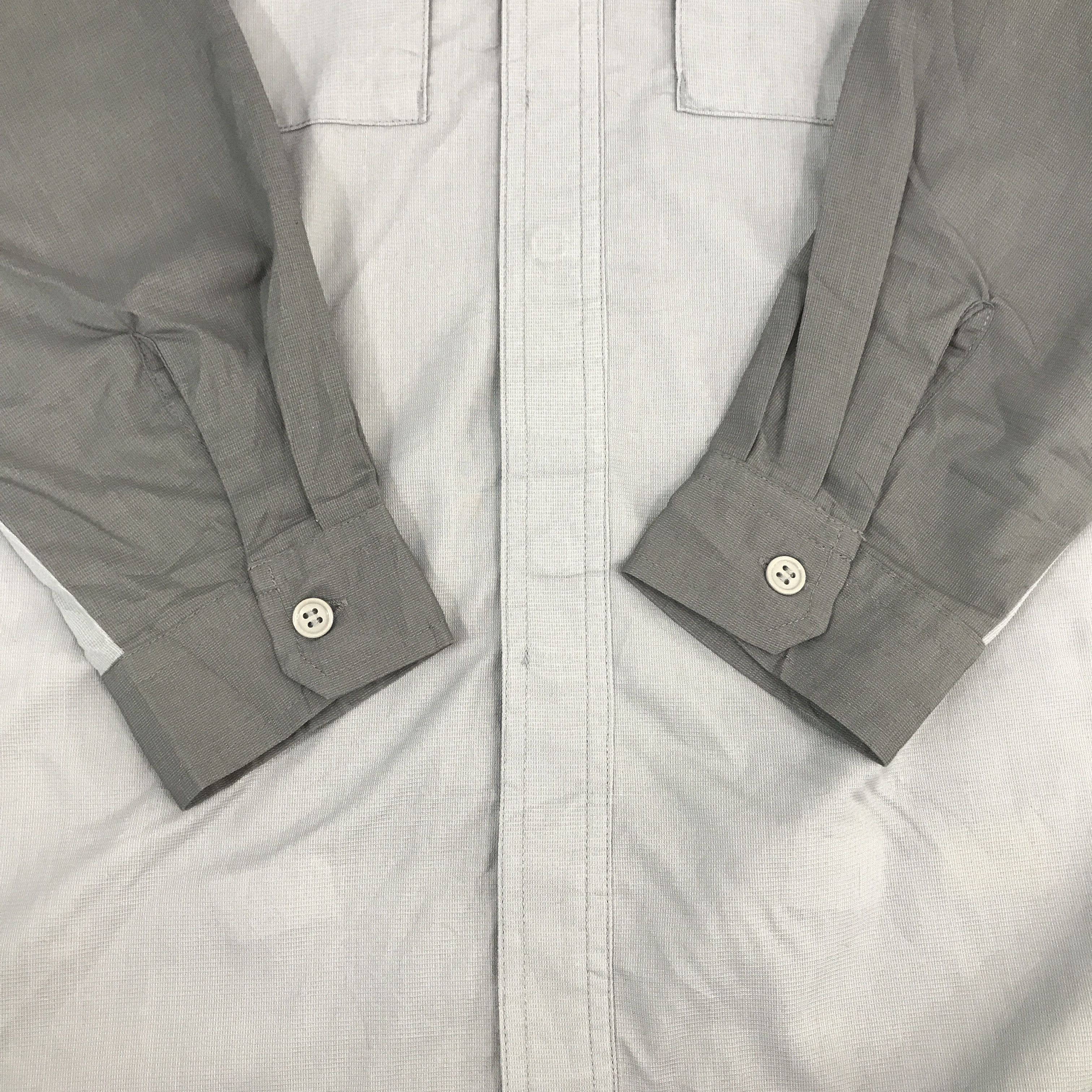 Japanese Brand × Vintage Vintage Mitsubishi Racing Button up Long Sleeve T-Shirt Size US M / EU 48-50 / 2 - 7 Thumbnail