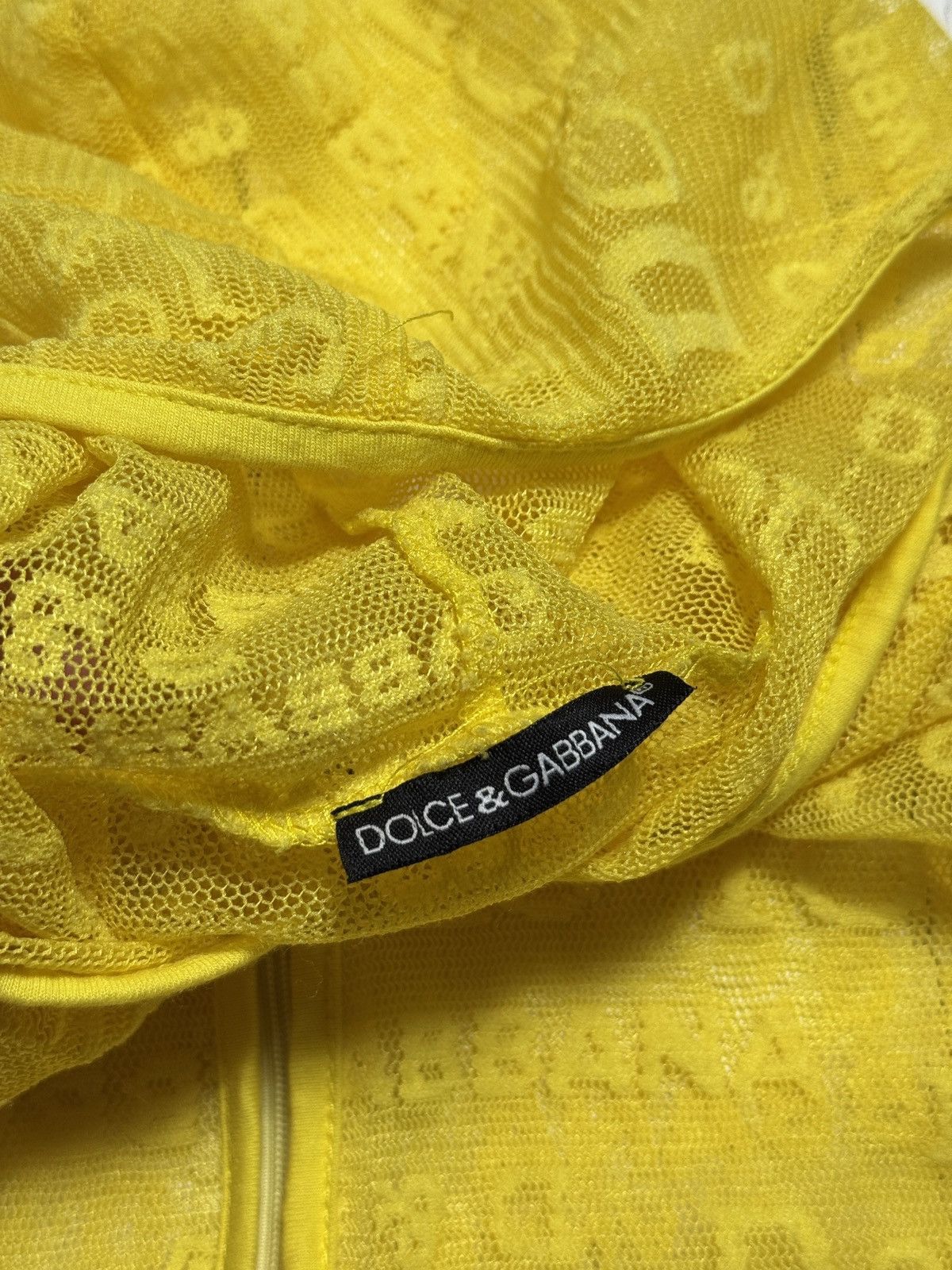 Other VINTAGE DOLCE&GABBANA STYLE MESH ZIP UP HOODIE Size S / US 4 / IT 40 - 4 Thumbnail