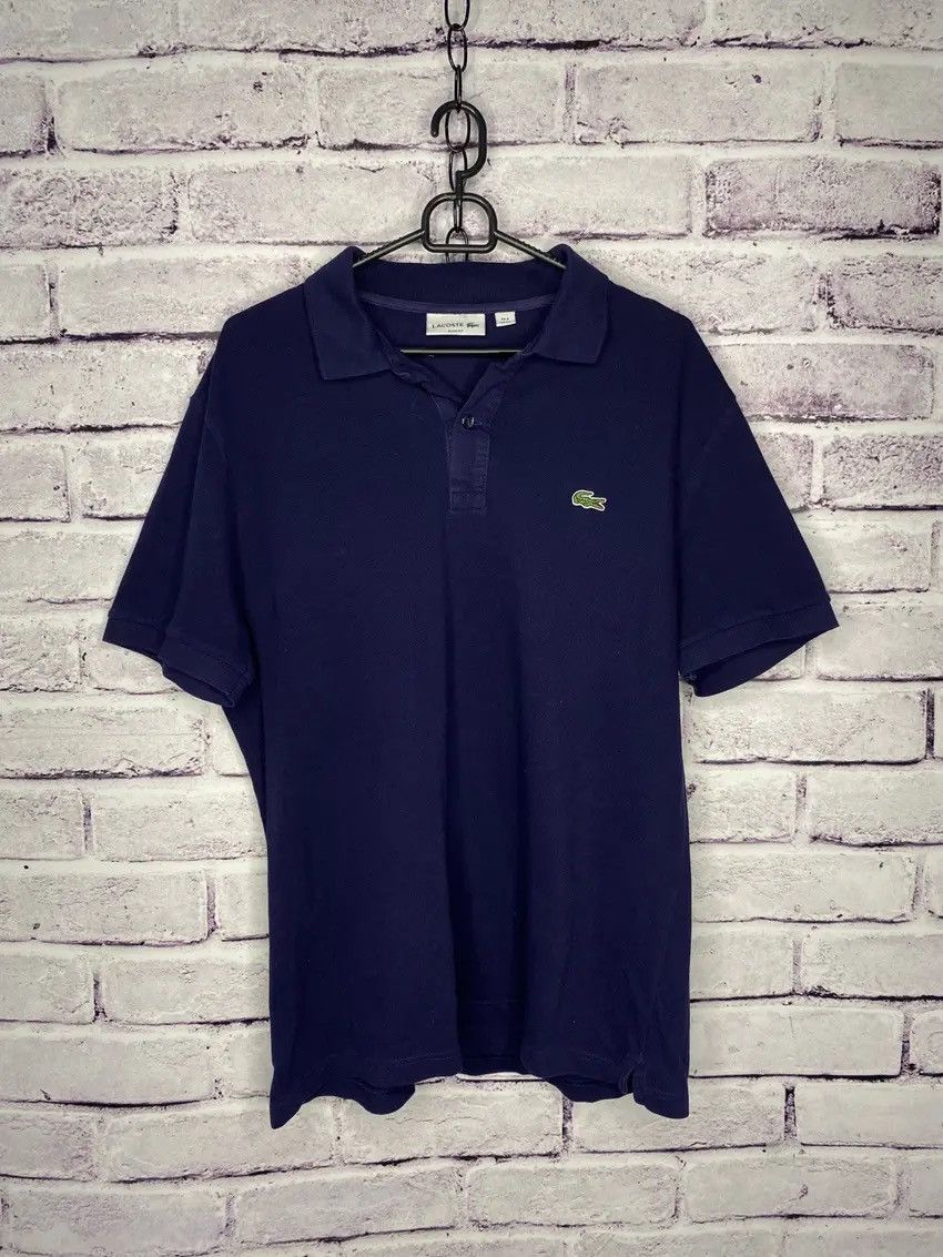Lacoste 🫐Men's polos t-shirt Lacoste slim fit vintage old money 🫐 Size US XL / EU 56 / 4 - 1 Thumbnail