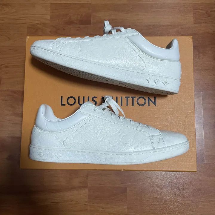 Louis Vuitton Louis Vuitton Luxembourg Monogram Leather Sneakers -2508 Size US 8.5 / EU 41-42 - 7 Thumbnail