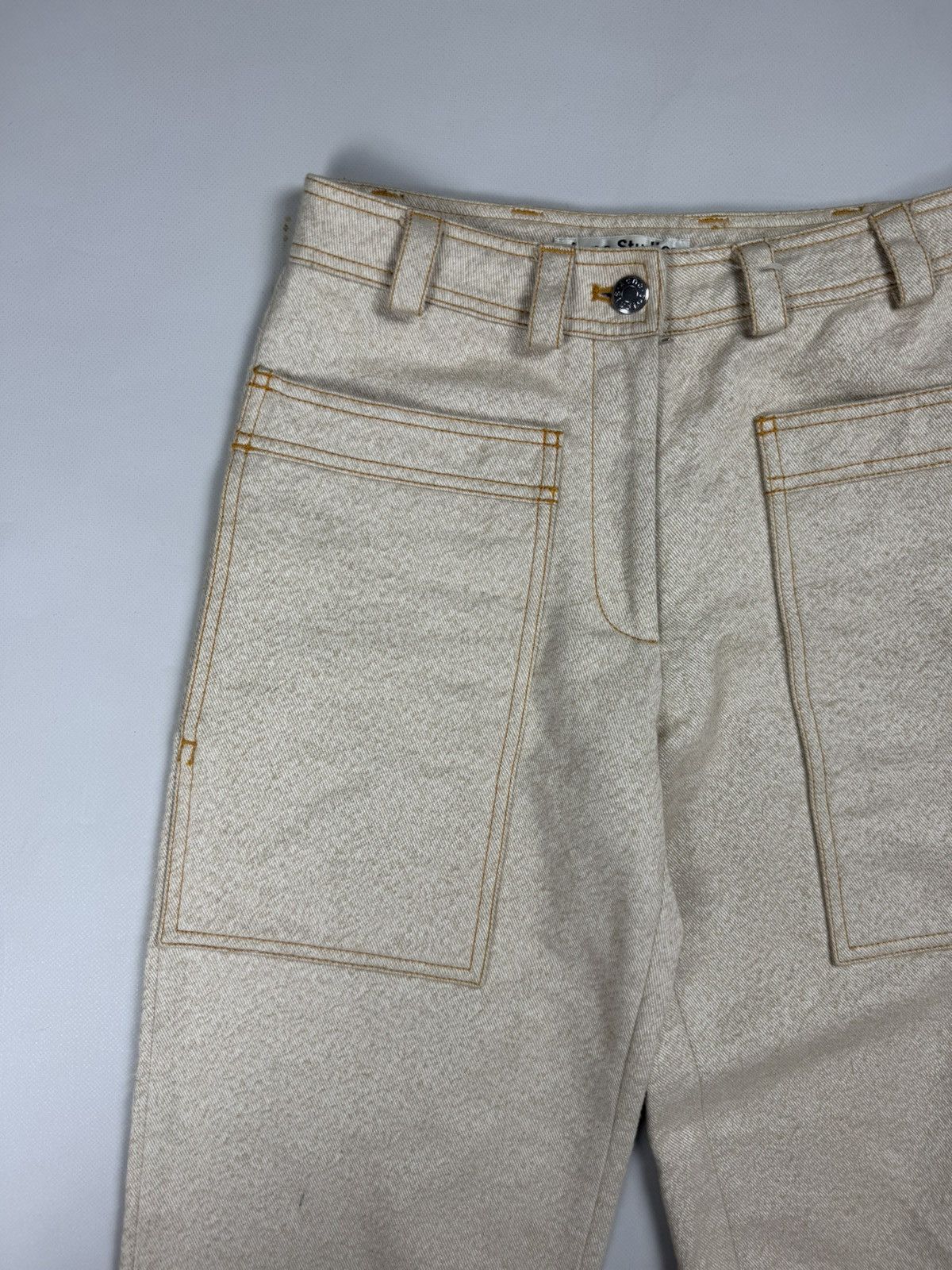 Acne Studios Acne Studios Milford W AS PAW 16 Cropped Work Trousers Jeans Size 24" / US 00 / IT 34 - 9 Thumbnail