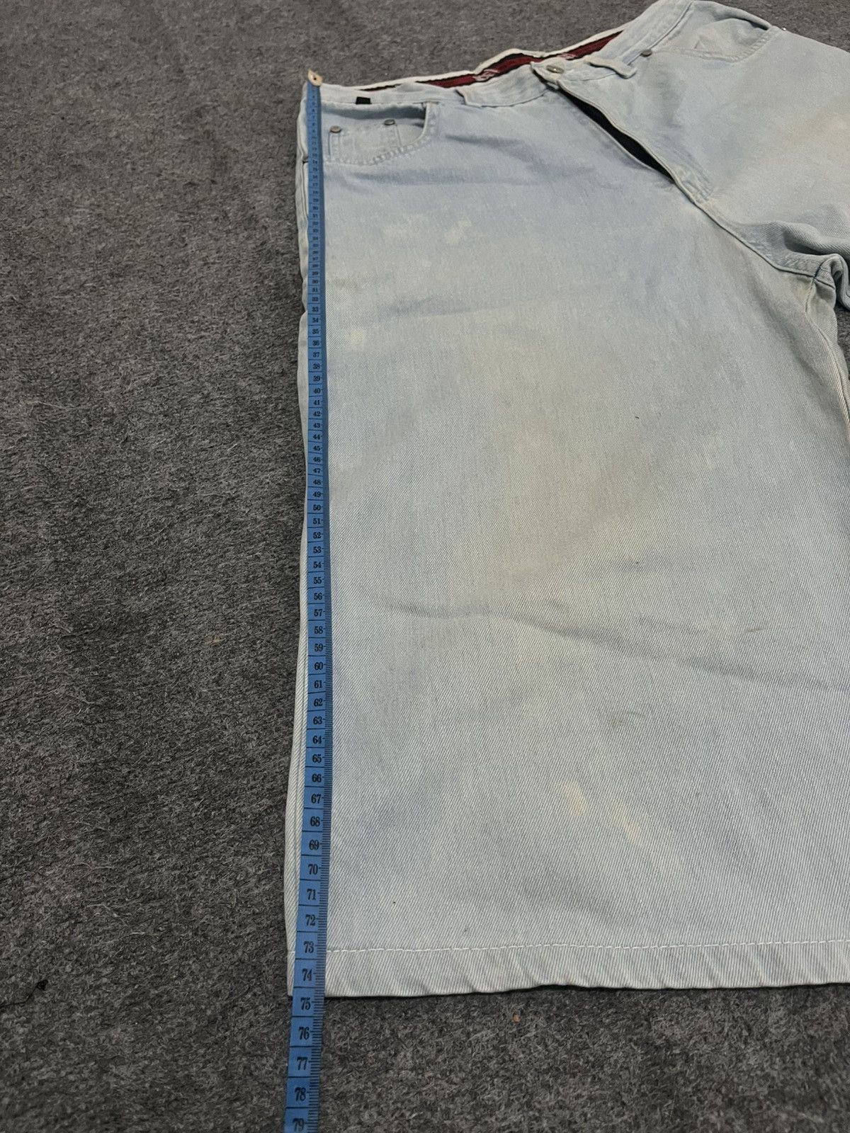 Rap Tees Vintage Majah Flavah Baggy Denim Jorts Y2K Skater Style La Size US 32 / EU 48 - 17 Thumbnail