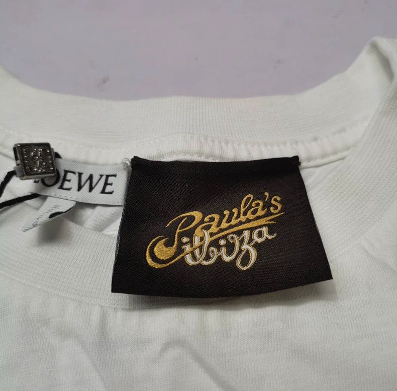 Loewe LOEWE Paula's Ibiza alphabet cartoon shell print short-sle Size XS / US 0-2 / IT 36-38 - 4 Thumbnail