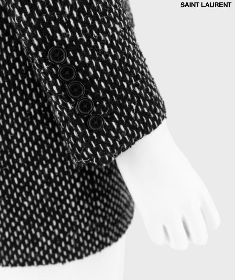 Hedi Slimane × Saint Laurent Paris Hedi Slimane Runway Saint Laurent Blazer - F/W14 Size S / US 4 / IT 40 - 7 Thumbnail