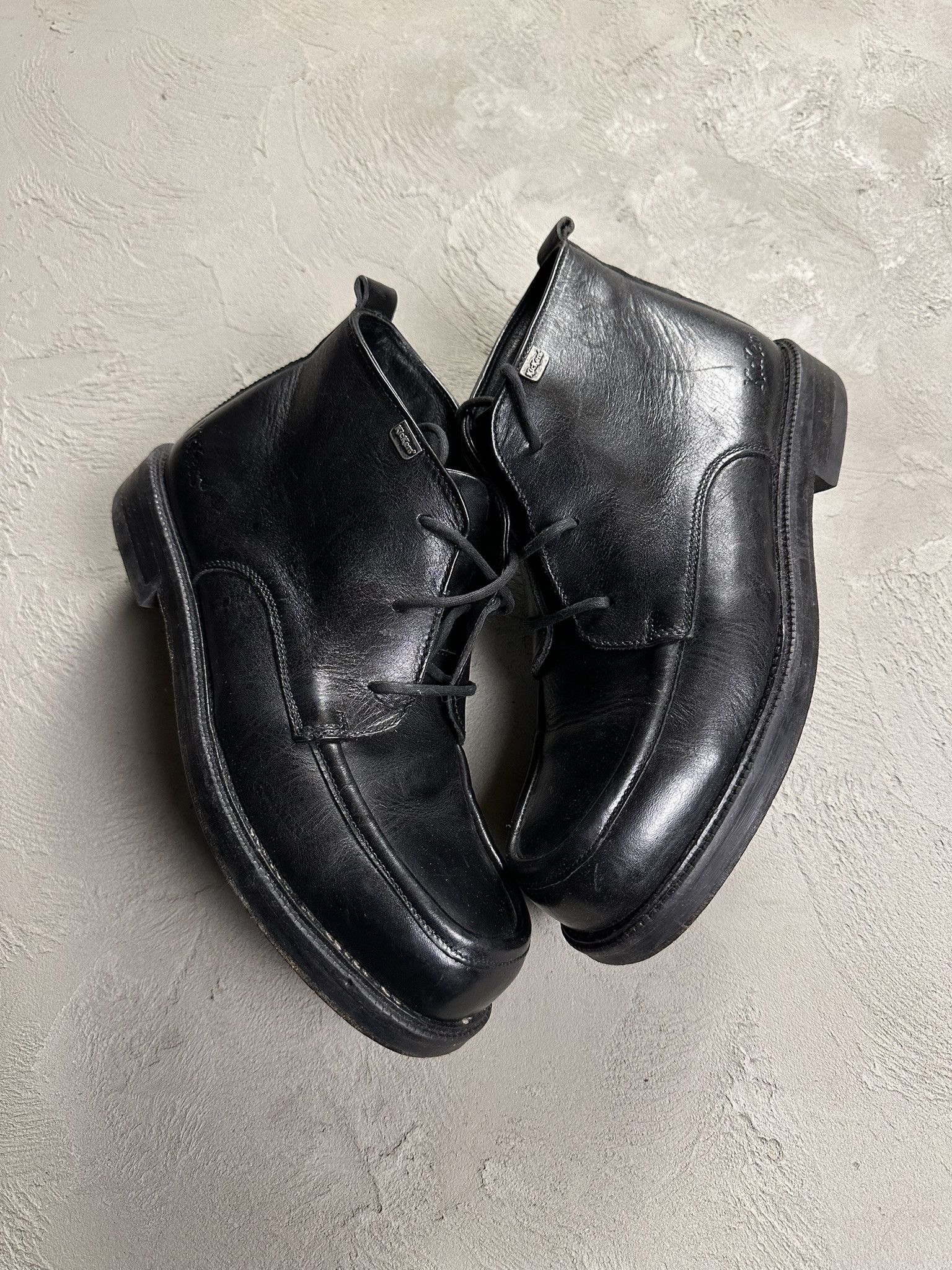 Kickers Vintage Kickers Chunky Leather Boots Shoes Size US 10 / EU 43 - 2 Thumbnail