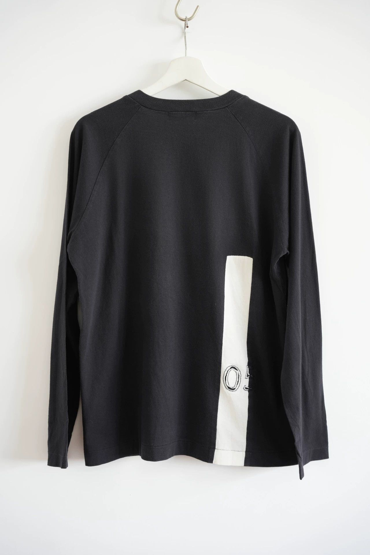 Yohji Yamamoto Yohji Yamamoto 03SS Distressed YY 05 Patch LS Tee Size US L / EU 52-54 / 3 - 2 Thumbnail