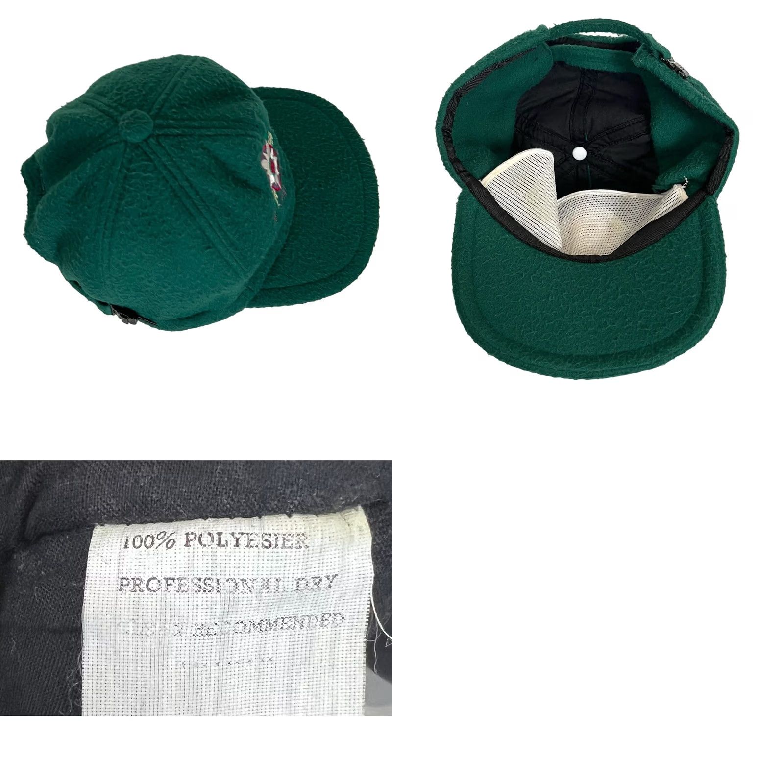 ESPIRIT VINTAGE Southwest Fleece Cap Hat Green Alpine Spirit Ear Flap Unbranded Unisex Adults One Size Baseball Cap Size ONE SIZE - 8 Thumbnail