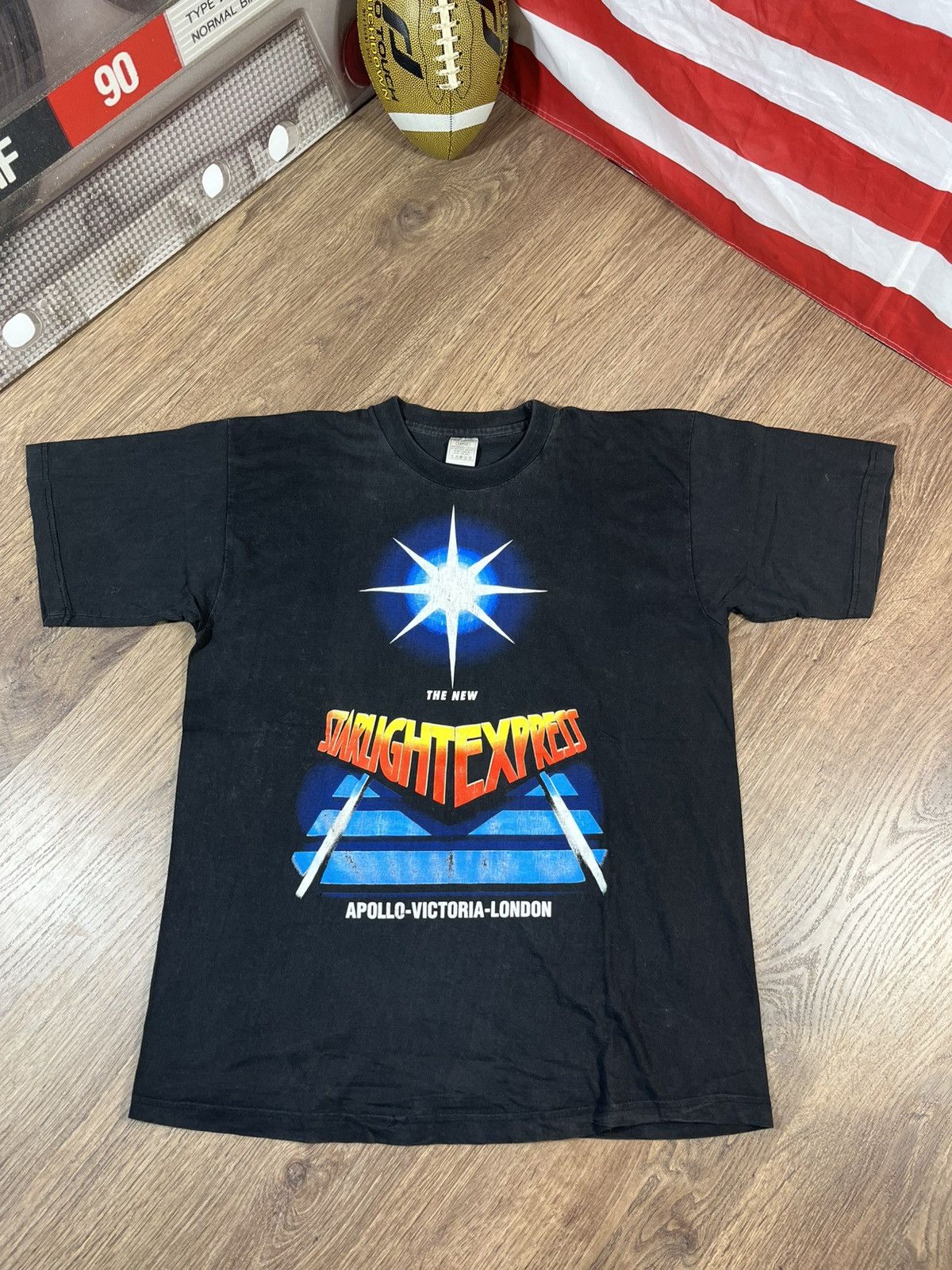Band Tees Vintage Starlight Express Andrew Lloyd Webber Movie Size US L / EU 52-54 / 3 - 1 Thumbnail
