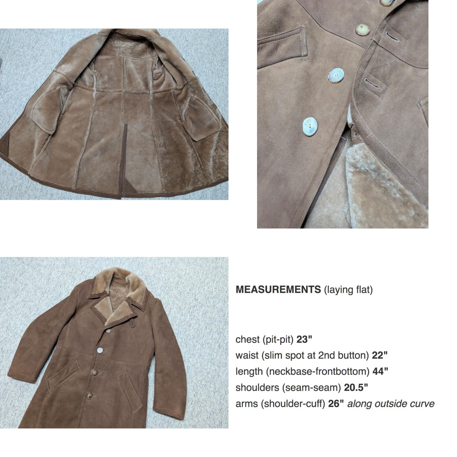 Vintage VINTAGE overcoat Shirt Mens XS? Size US M / EU 48-50 / 2 - 8 Thumbnail
