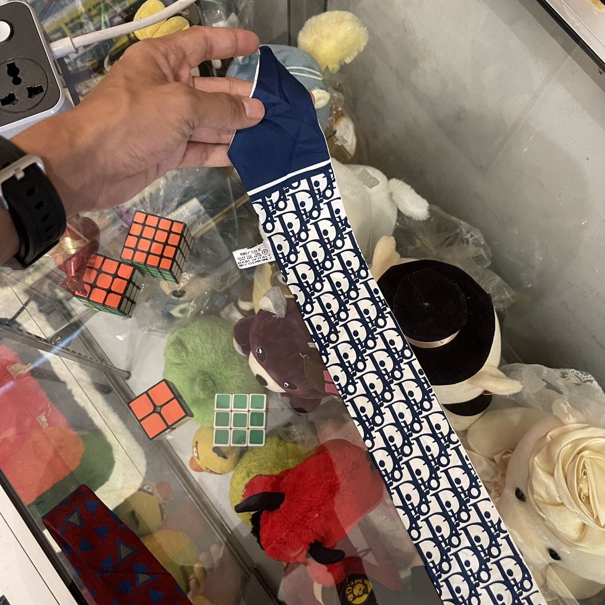 Christian Dior Monsieur Christian Dior Combo Tie Cristian Dior Twilly Free Gucci Size ONE SIZE - 13 Thumbnail