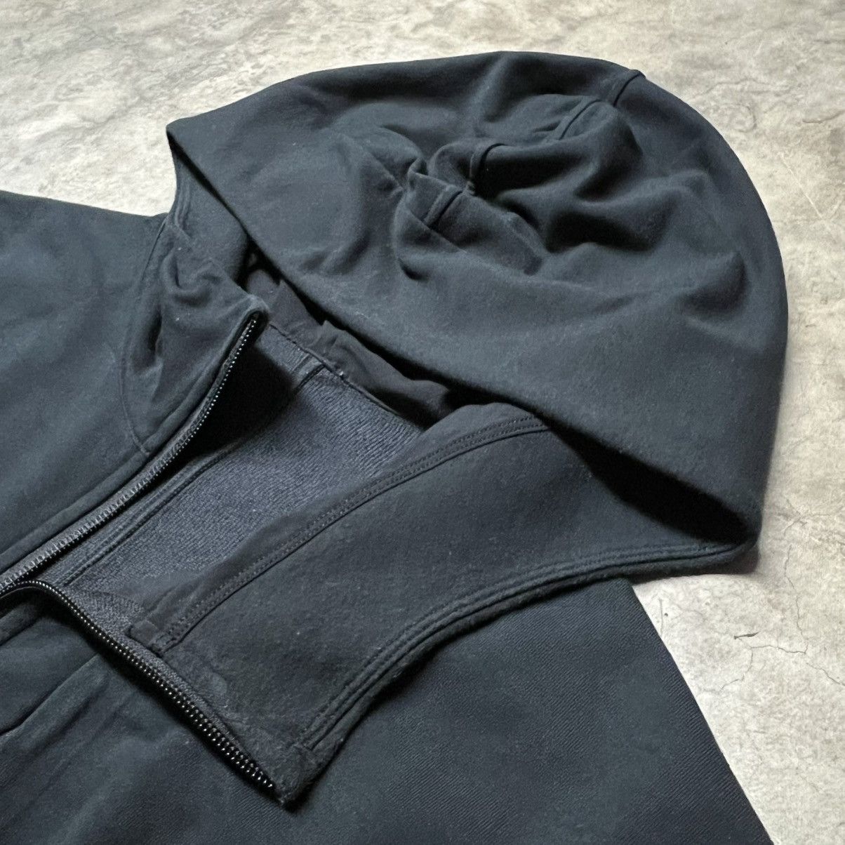 Designer × Lululemon Lululemon Black Full-Zip Multi-Zip Hooded Jacket Size US XL / EU 56 / 4 - 4 Thumbnail
