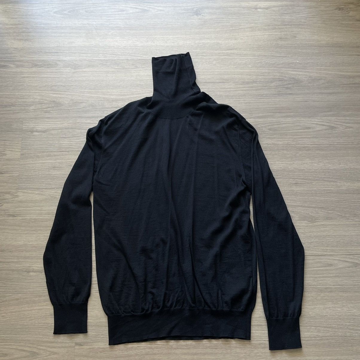 Jil Sander Black turtleneck Size US M / EU 48-50 / 2 - 1 Thumbnail