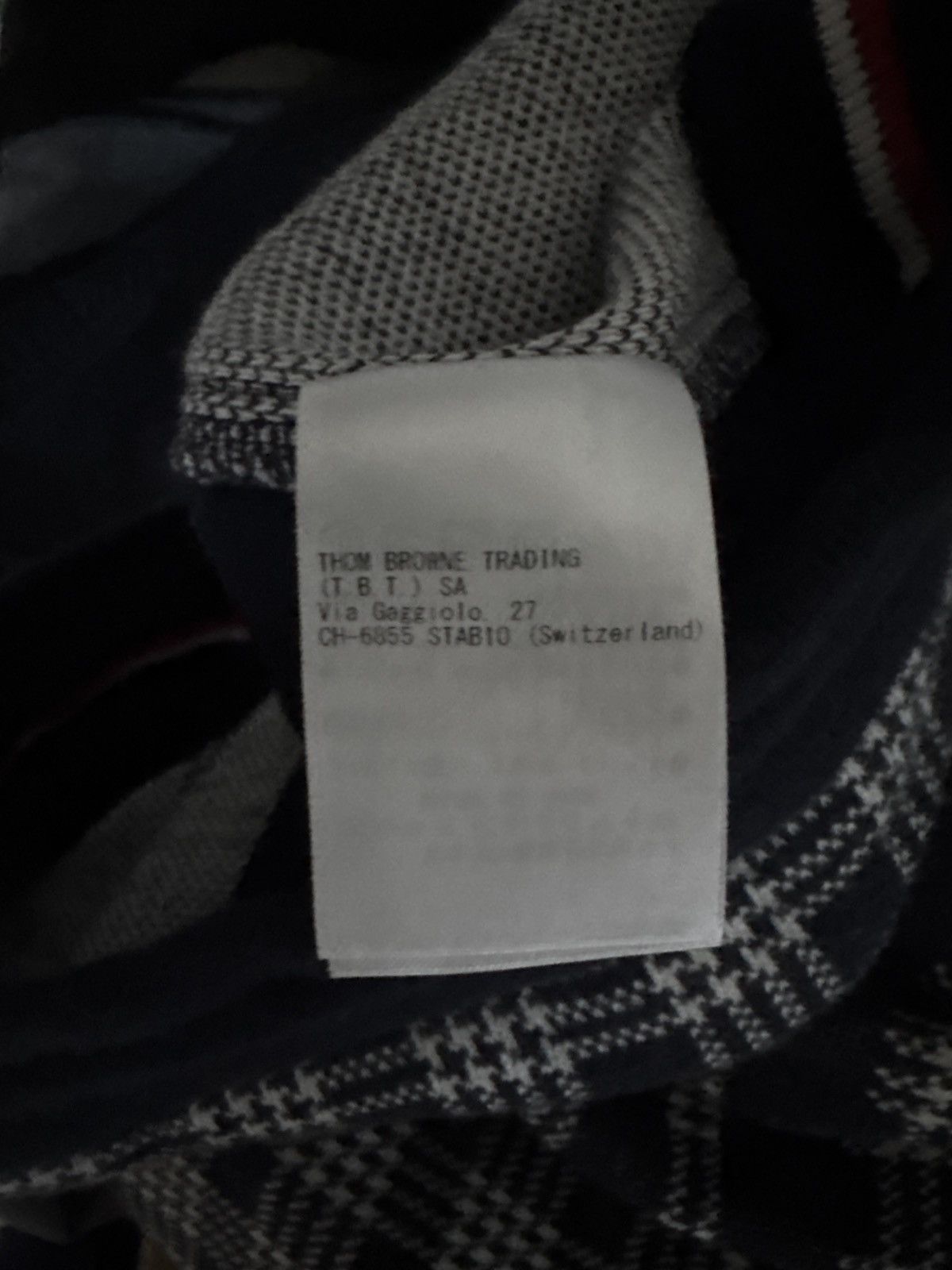 Thom Browne Thom Browne check-pattern track pants Size US 27 - 3 Thumbnail