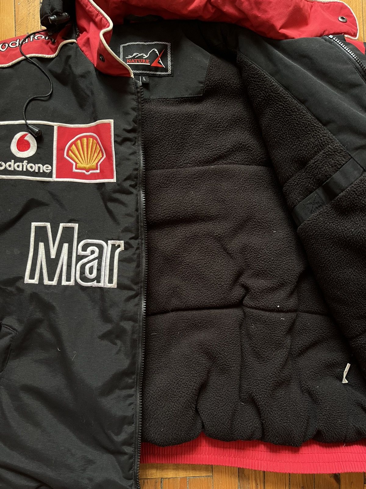 Ferrari Vintage 90's Marlboro Ferrari Red Racing Jacket Nascar Size US L / EU 52-54 / 3 - 6 Thumbnail