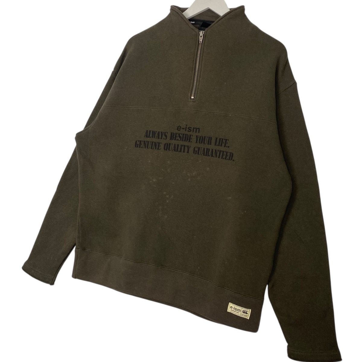 Vintage Vintage Comme Ca Ism Small Logo Printed Crewneck Brown Size US M / EU 48-50 / 2 - 2 Thumbnail