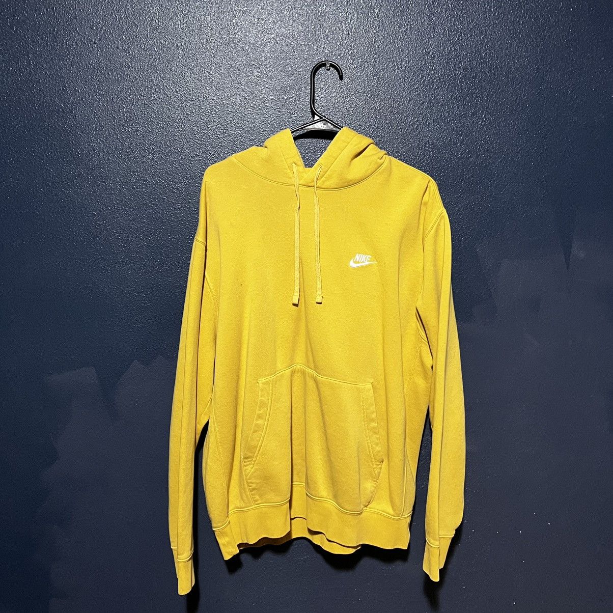 Nike Mustard Yellow Nike hoodie Size US L / EU 52-54 / 3 - 1 Thumbnail