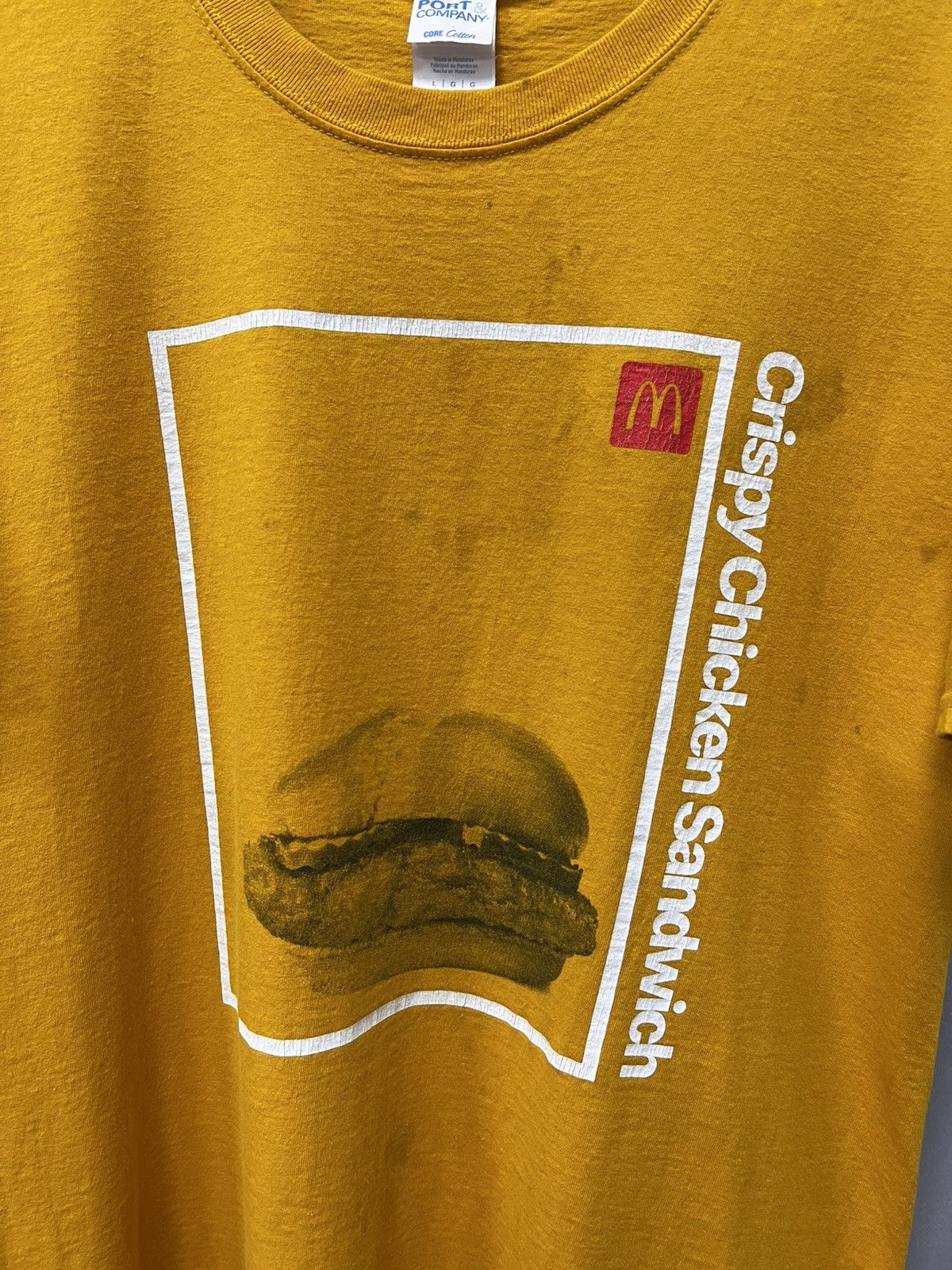 Vintage VINTAGE Y2K HUMOR BURGER MCDONALDS TEE T-shirt Size US L / EU 52-54 / 3 - 3 Thumbnail